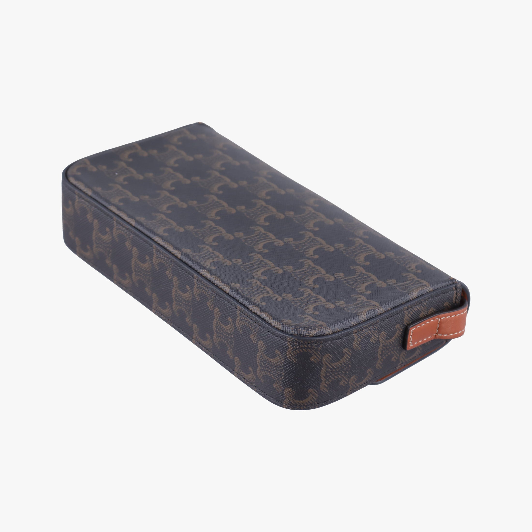 TRIOMPHE Brown PVC coated canvas F-CU-1202トリオンフ ブラウン PVCコーティングキャンバス F-CU-1202