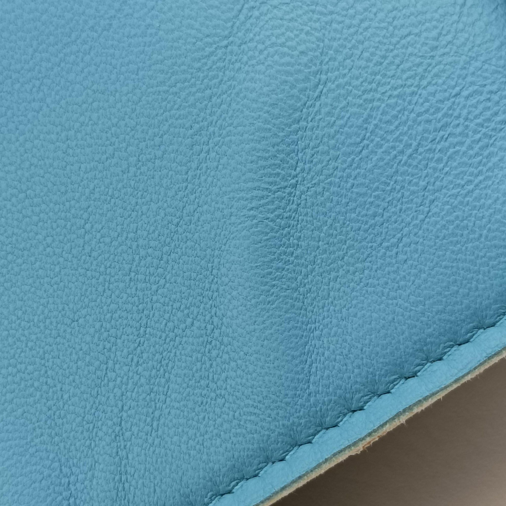 THE ARCO Tote Blue lambskin B09060949Eミディアム ザ アルコ トート ブルー ラムスキン B09060949E