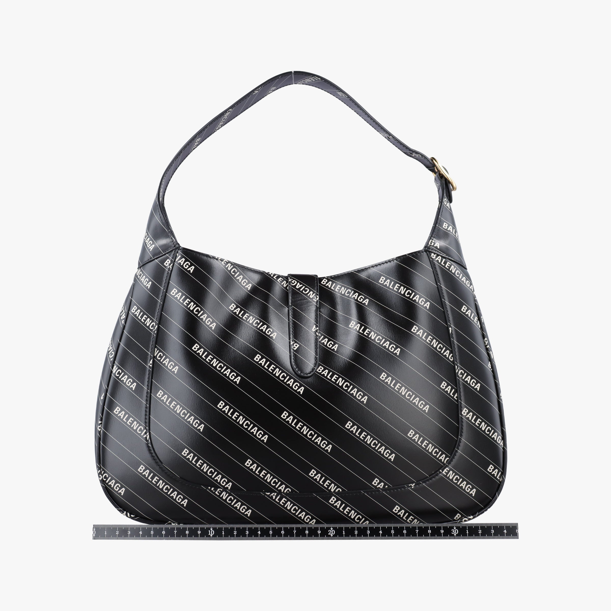 Gucci x Balenciaga The Hacker Project Jackie 1961 Black Leather 636712 B036488035グッチ × バレンシアガ ザ ハッカー プロジェクト ジャッキー 1961 ブラック レザー 636712 B036488035