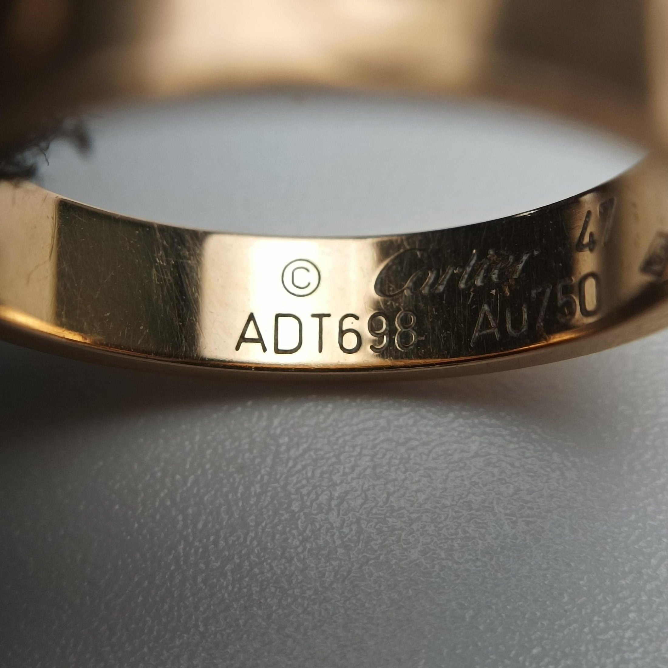 Mini Love Rose golden AU750 B4085247 ADT698ミニラブ ローズゴールド AU750 B4085247 ADT698