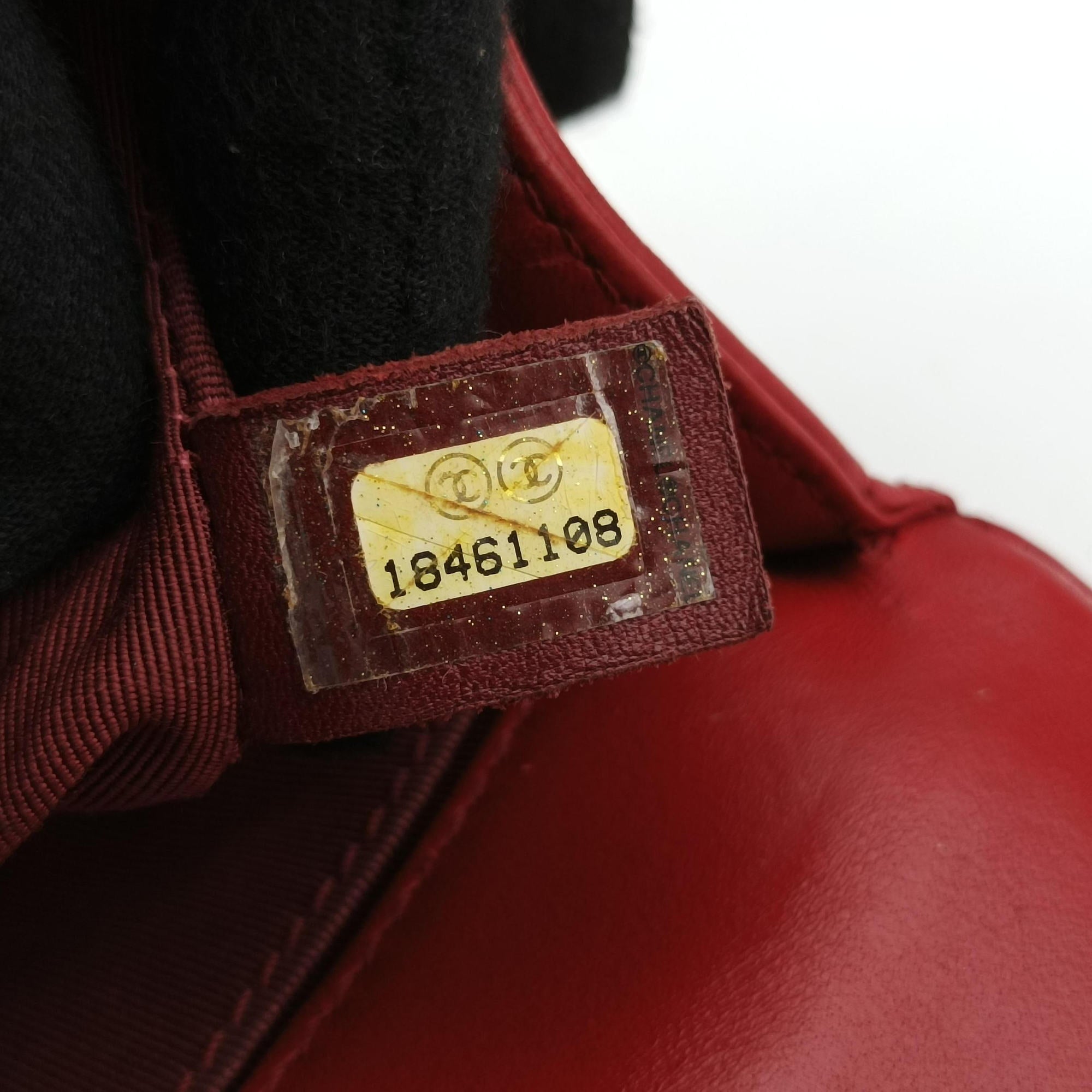 BOY CHANEL Red Leather A67086 18461108ボーイシャネル レッド レザー A67086 18461108