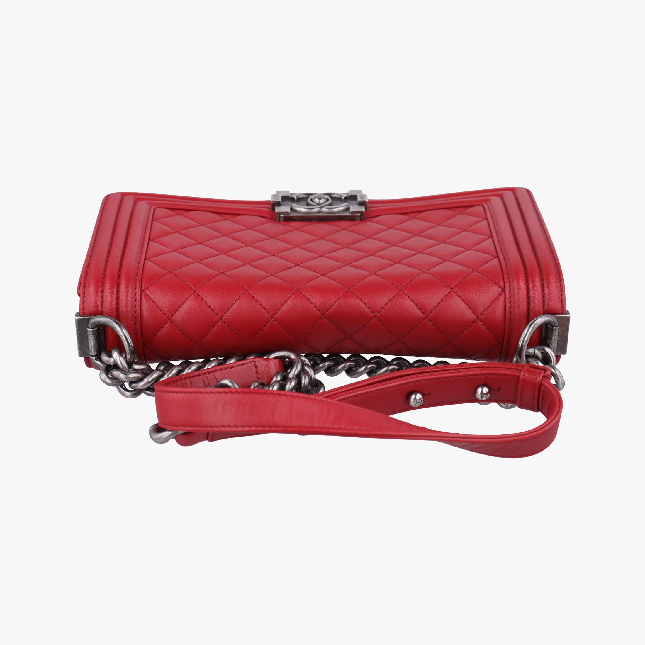 BOY CHANEL Red Leather A67086 18461108ボーイシャネル レッド レザー A67086 18461108