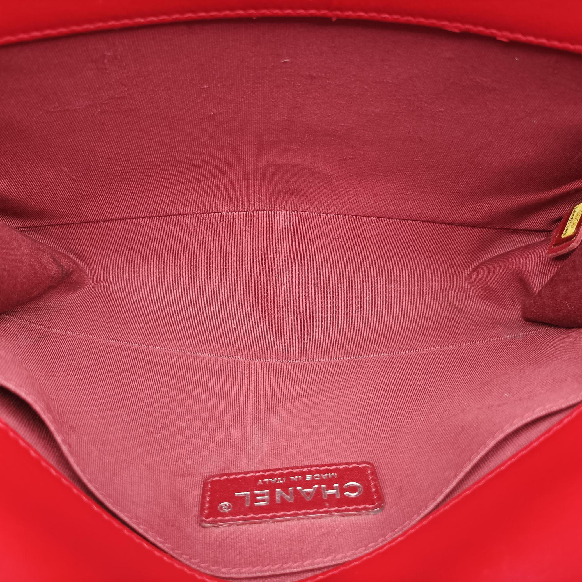 BOY CHANEL Red Leather A67086 18461108ボーイシャネル レッド レザー A67086 18461108