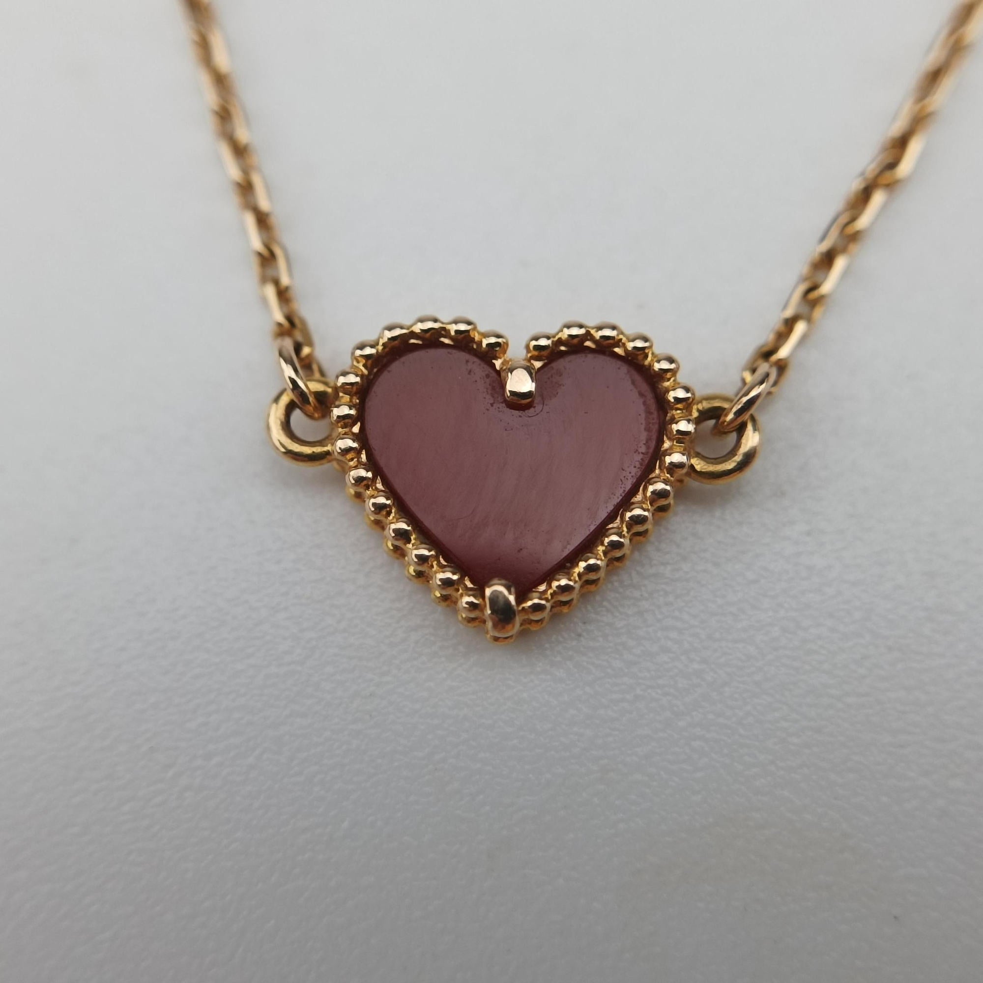 Sweet Alhambra Red×Rose Gold AU750 ARN59L00 JE131635スウィート アルハンブラ ホワイト×ローズゴールド AU750 ARN59L00 JE131635