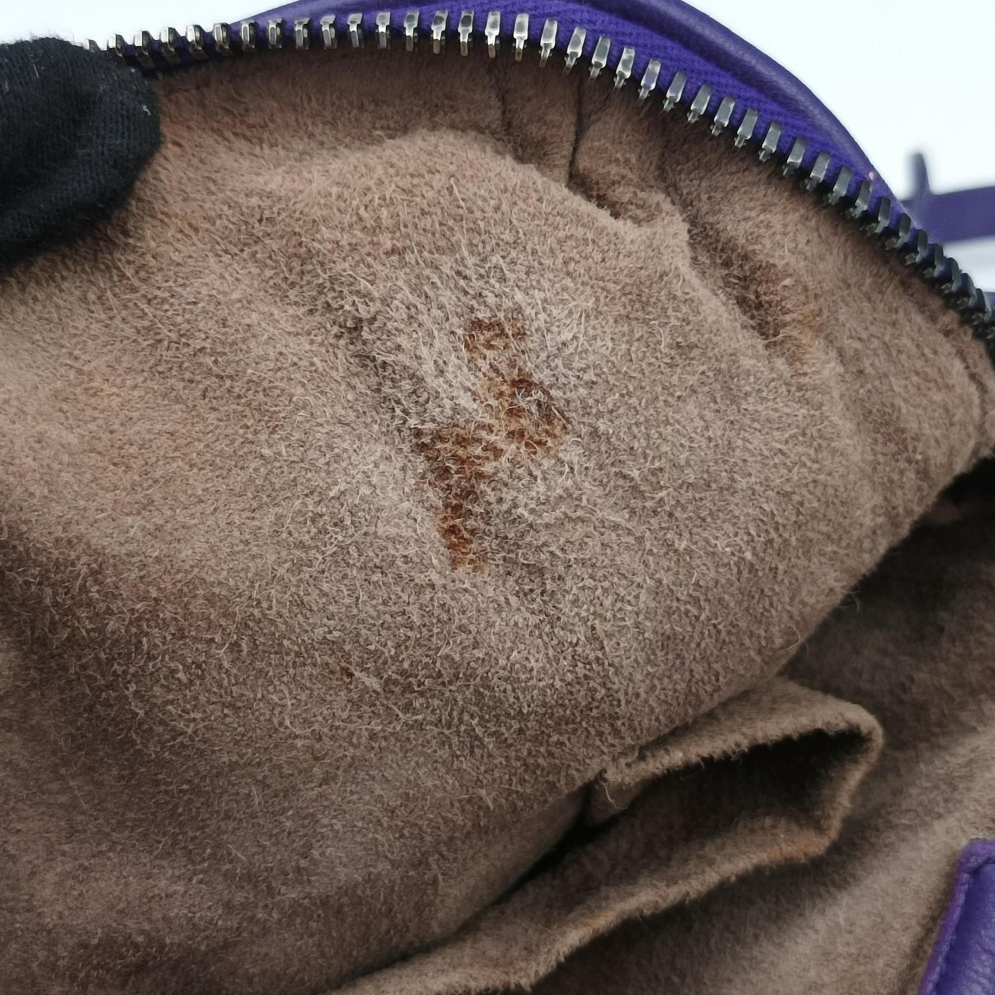 NODINI Intrecciato Purple lambskin B00728559Iノディーニ イントレチャート パープル ラムスキン B00728559I