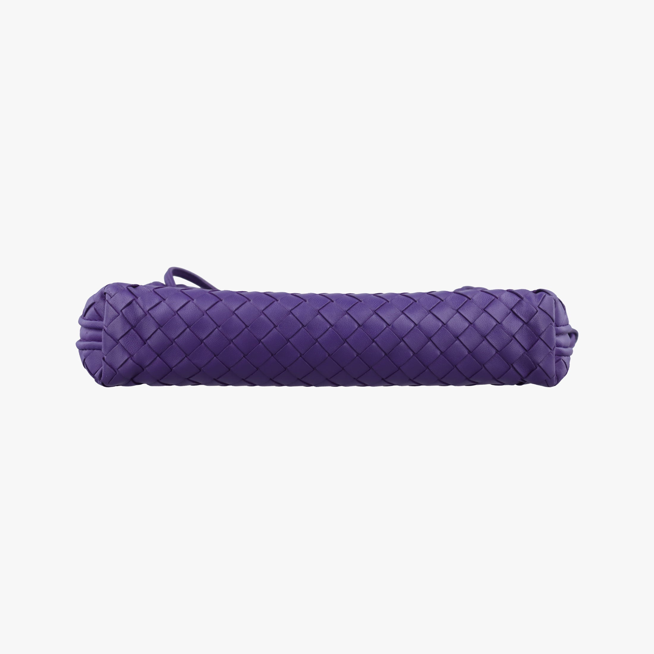 NODINI Intrecciato Purple lambskin B00728559Iノディーニ イントレチャート パープル ラムスキン B00728559I