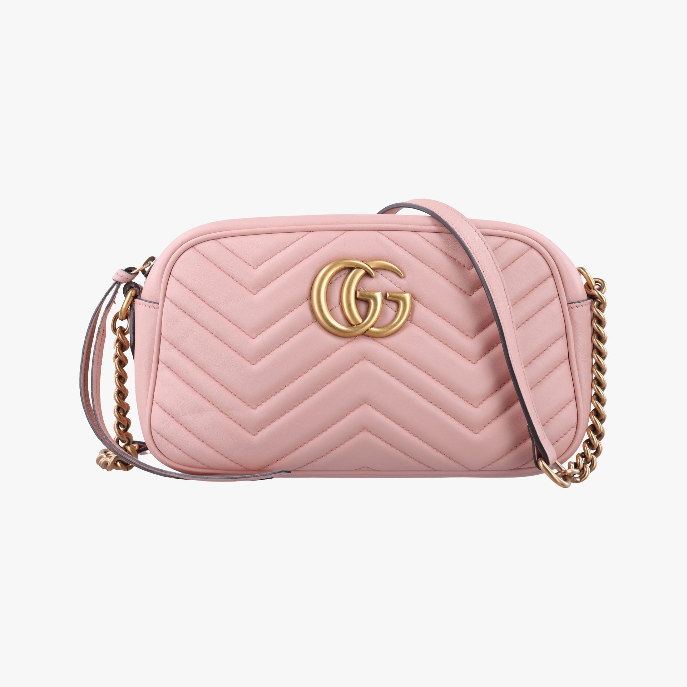 GG Marmont Pink Leather 447632 H021564585GGマーモント ピンク レザー 447632 H021564585