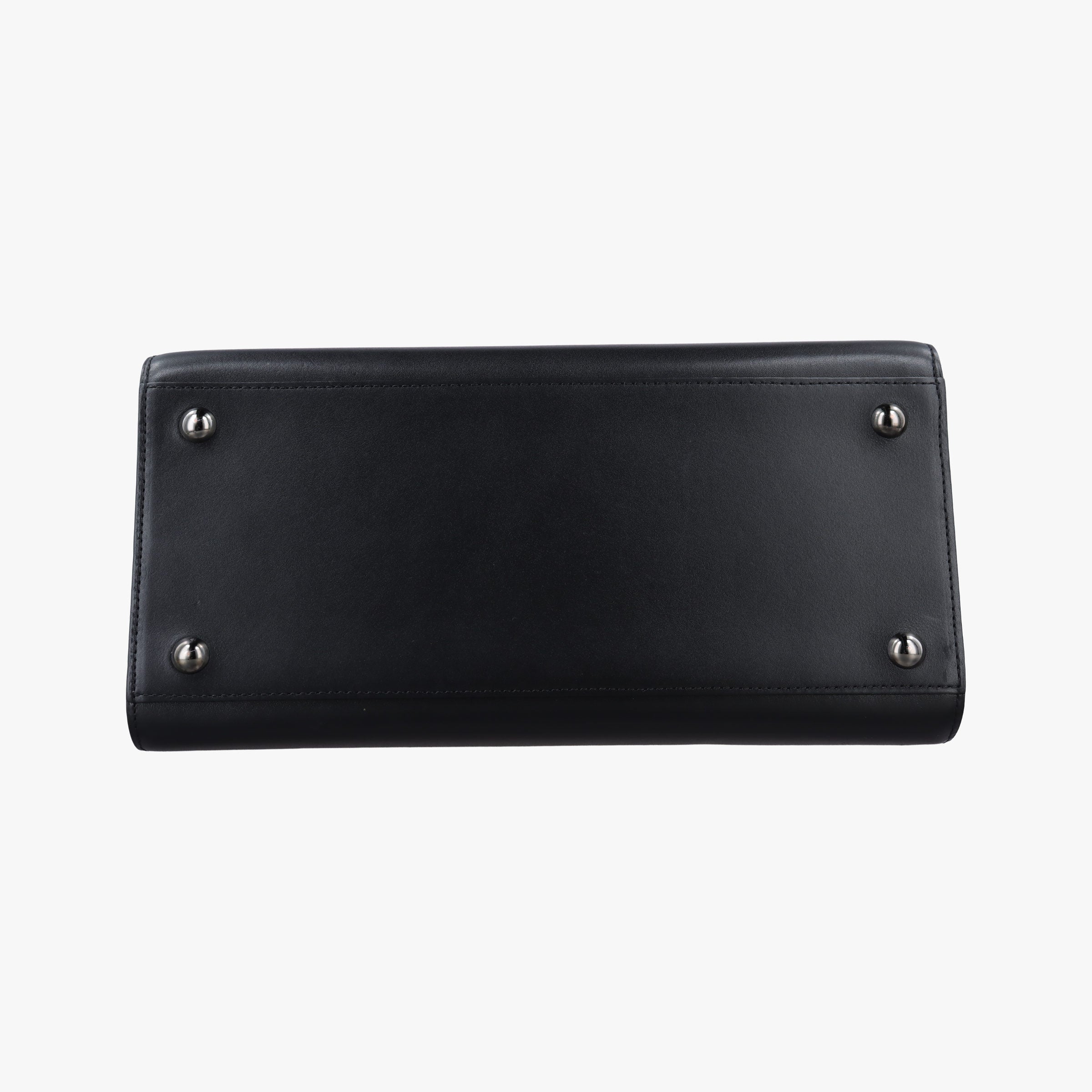 Brillant Black × ivory Leather × patent leather I40Bブリヨン ブラック × アイボリー レザー × パテントレザー I40B