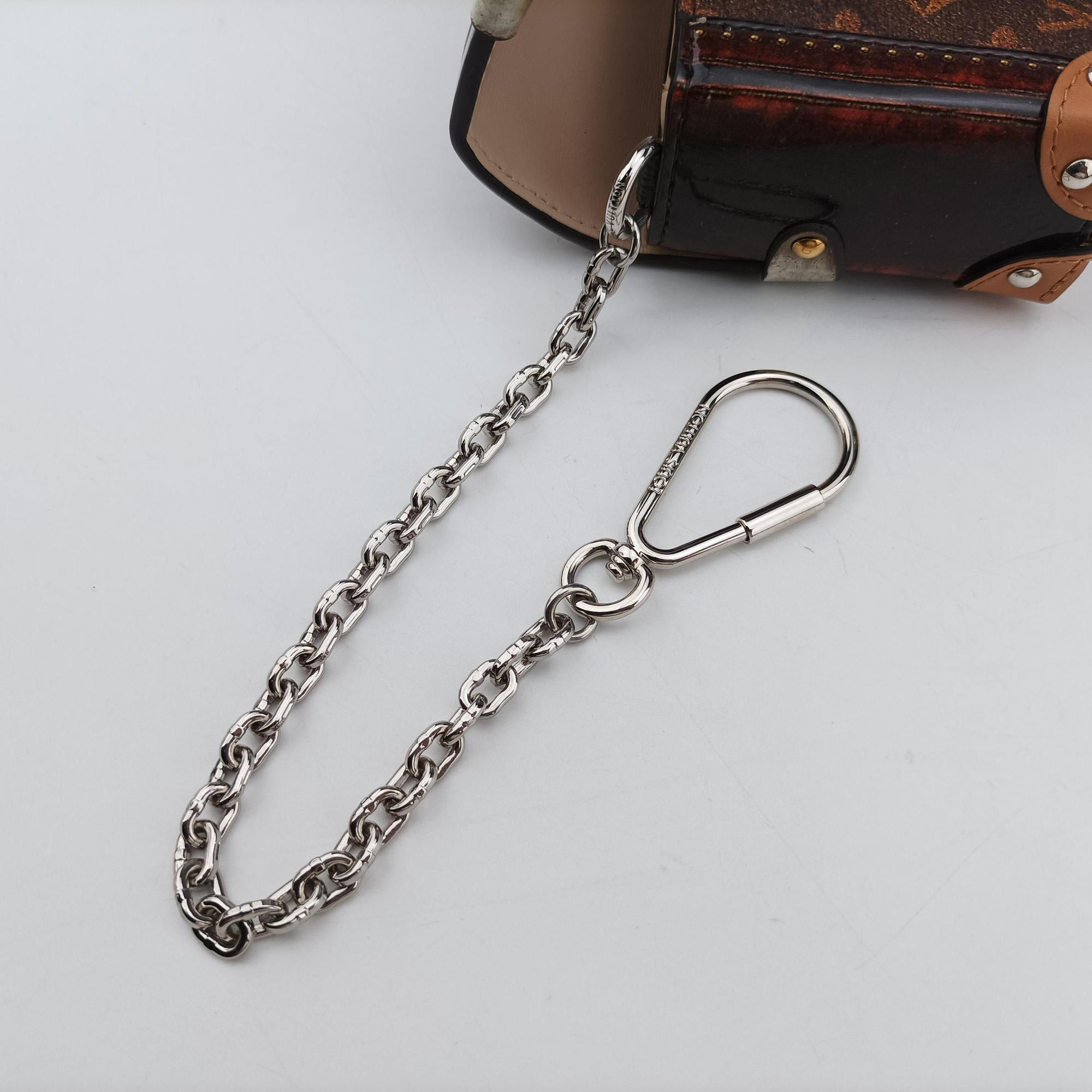 Essential Trunk brown×multi Monogram Canvas áVernis M63779 GI2158エッセンシャル トランク チャーム モノグラム/ブラウン×マルチ モノグラムキャンバス×ヴェルニ M63779 GI2158
