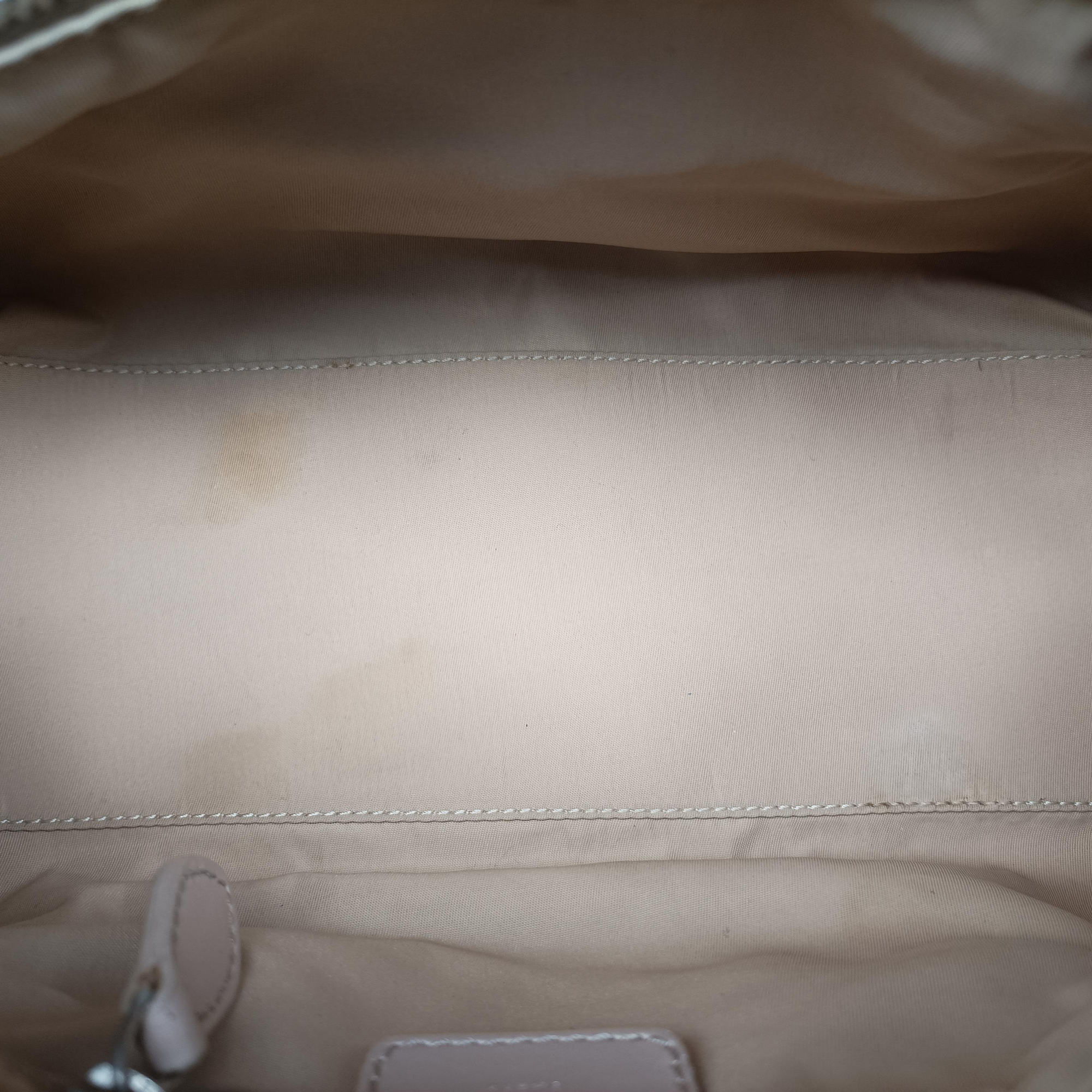 Romantic Trotter Beige x White PVC coated canvas x velour 04-BO-0075ロマンティックトロッター ベージュ×ホワイト PVCコーティングキャンバスxベロア 04-BO-0075