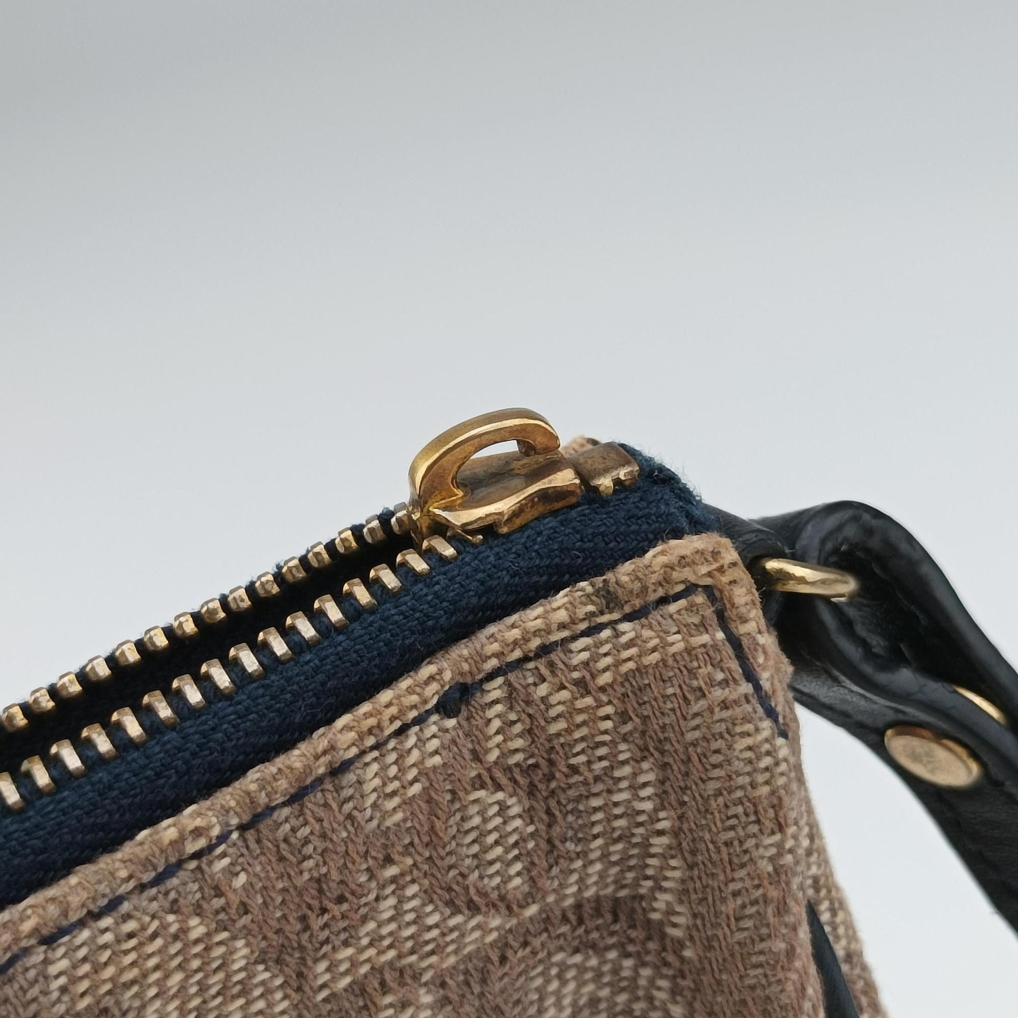 Saddle Navy × Beige Pink Jacquard MC 0071サドル ネイビー × ベージュピンク ジャガード MC 0071