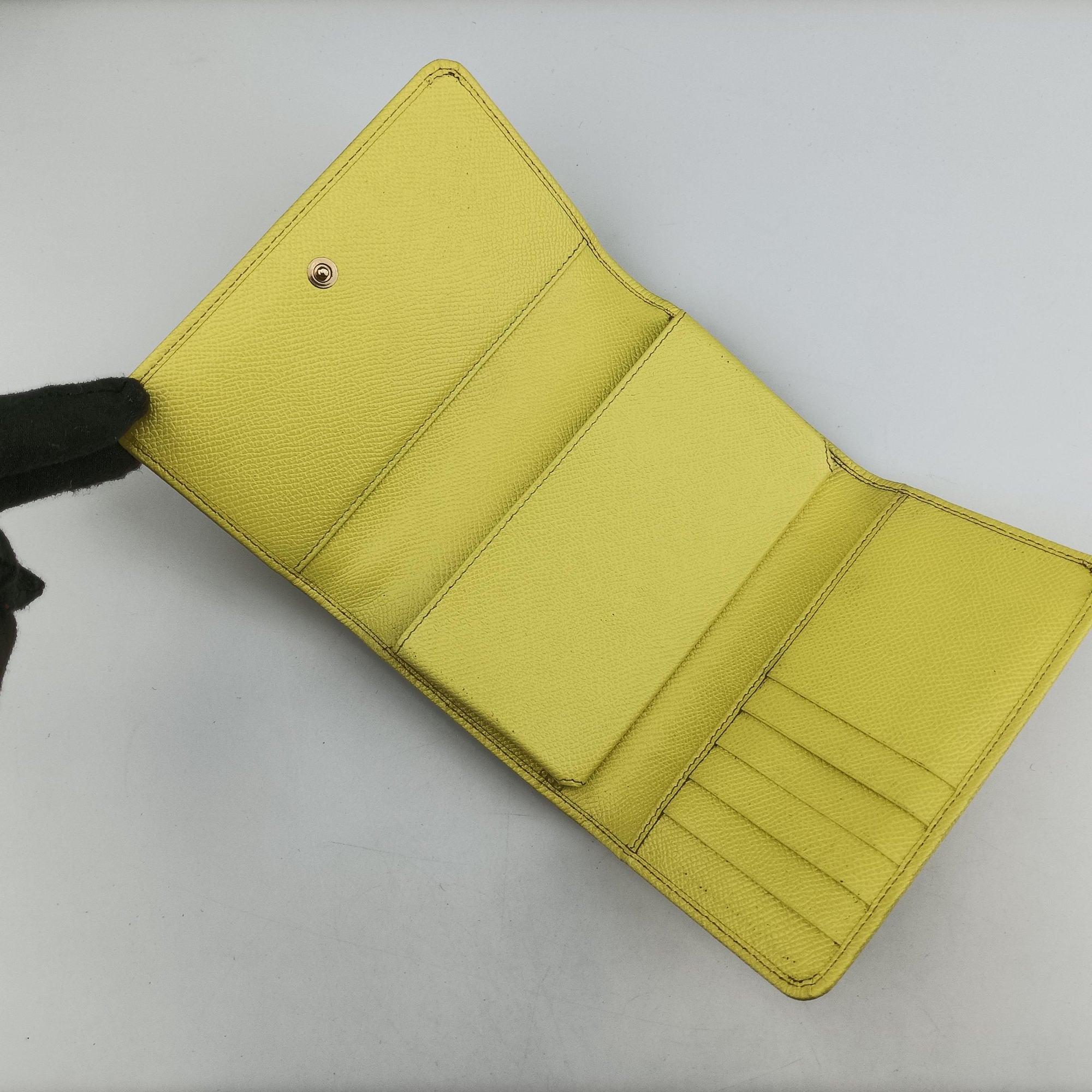 SICILY Yellow Leather シシリー イエロー レザー