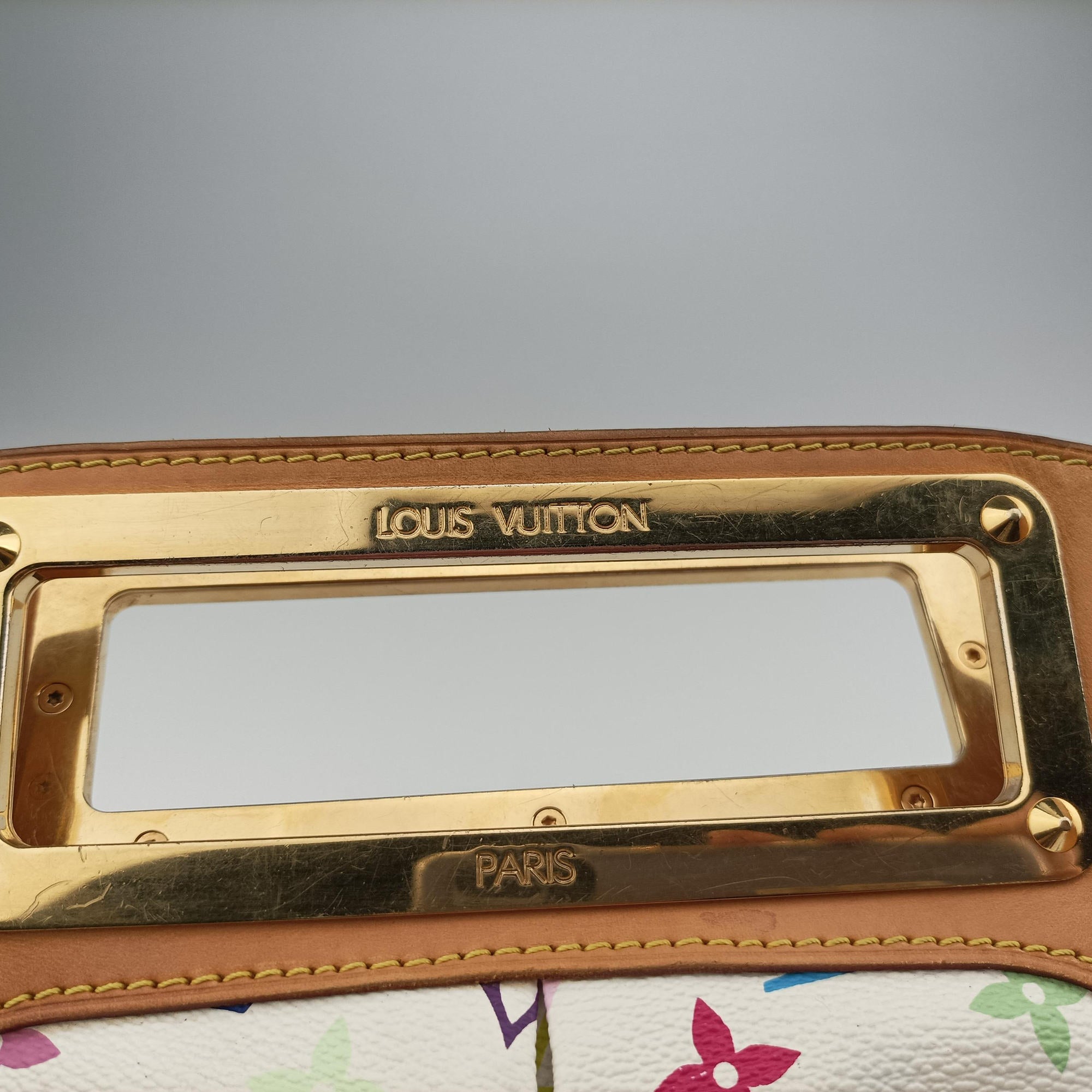 JUDY MM white Monogram Multicolor M40255 Lot number unknownジュディMM ブロン モノグラム マルチカラー M40255 製番不明