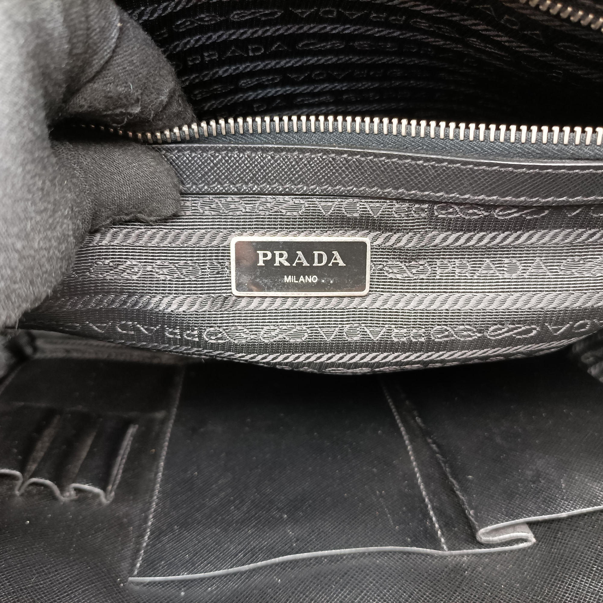 business bag briefcase Black SAFFIANO Leather 2VE363 7/9ビジネスバッグ ブリーフケース ブラック サフィアーノレザー 2VE363 7/9