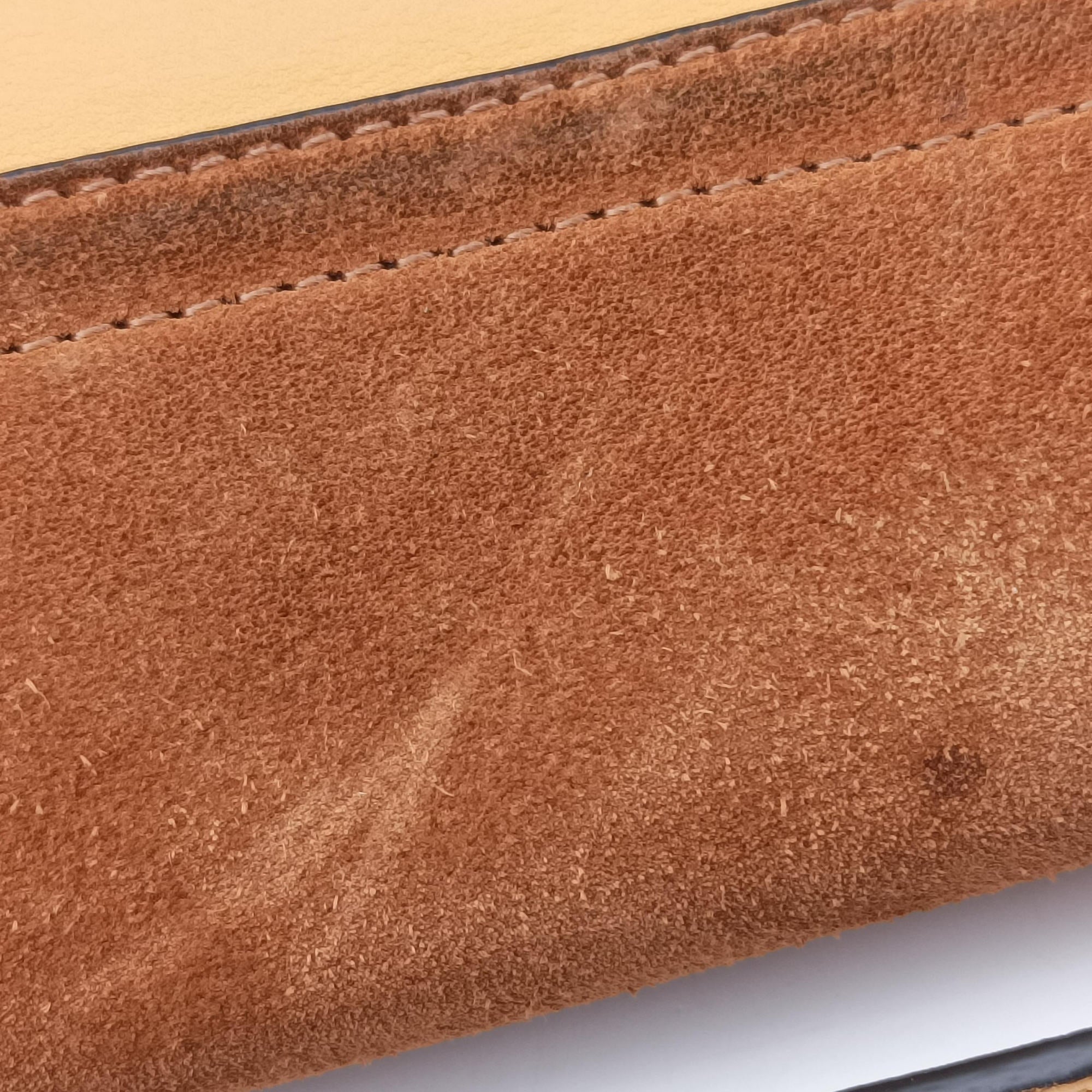 FAYE Brown × Yellow Suede × leather 02-16-99-65フェイ ブラウン × イエロー スエード×レザー 02-16-99-65