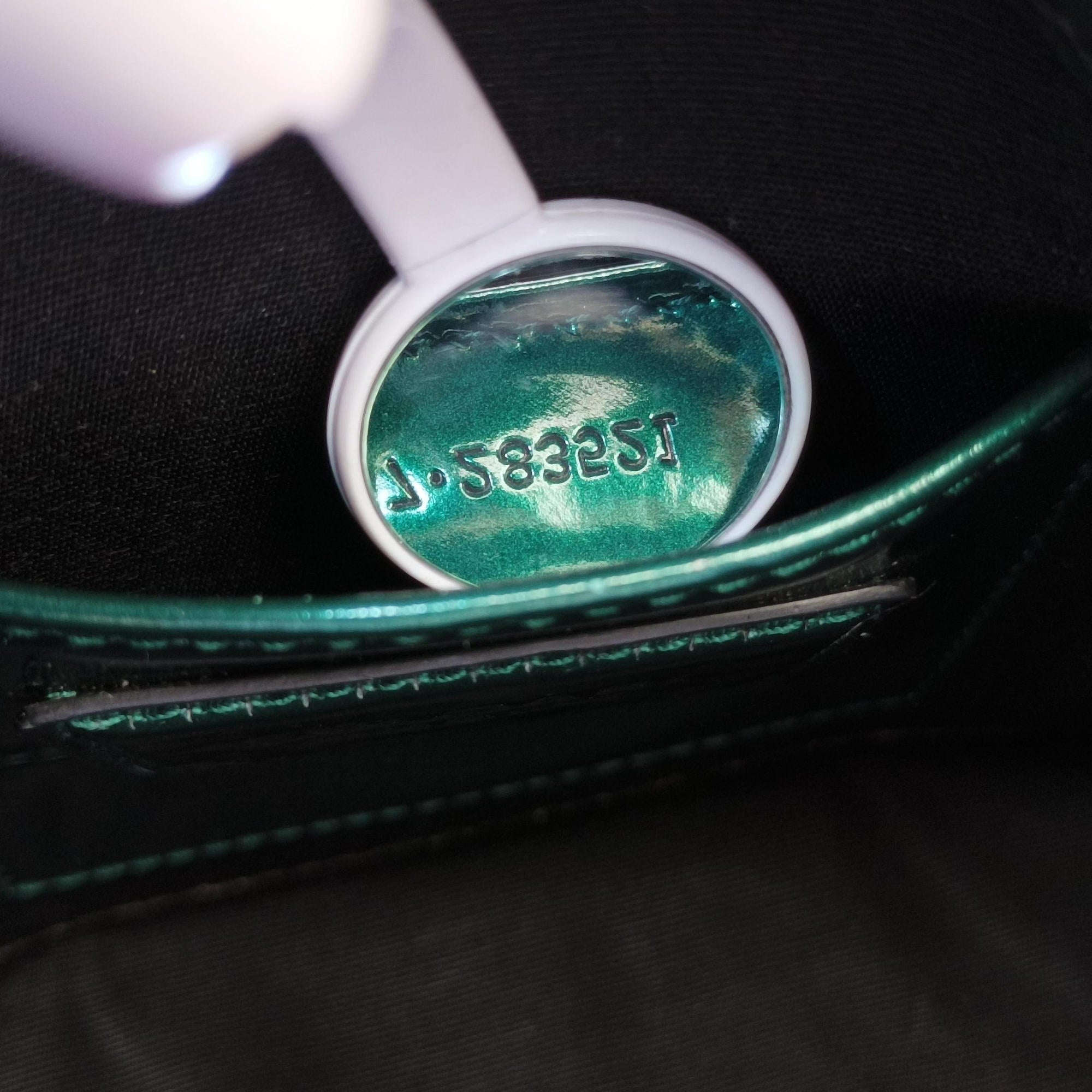 SERPENTI FOREVER Green Patent 2692727Yセルペンティ フォーエバー グリーン パテント 2692727Y