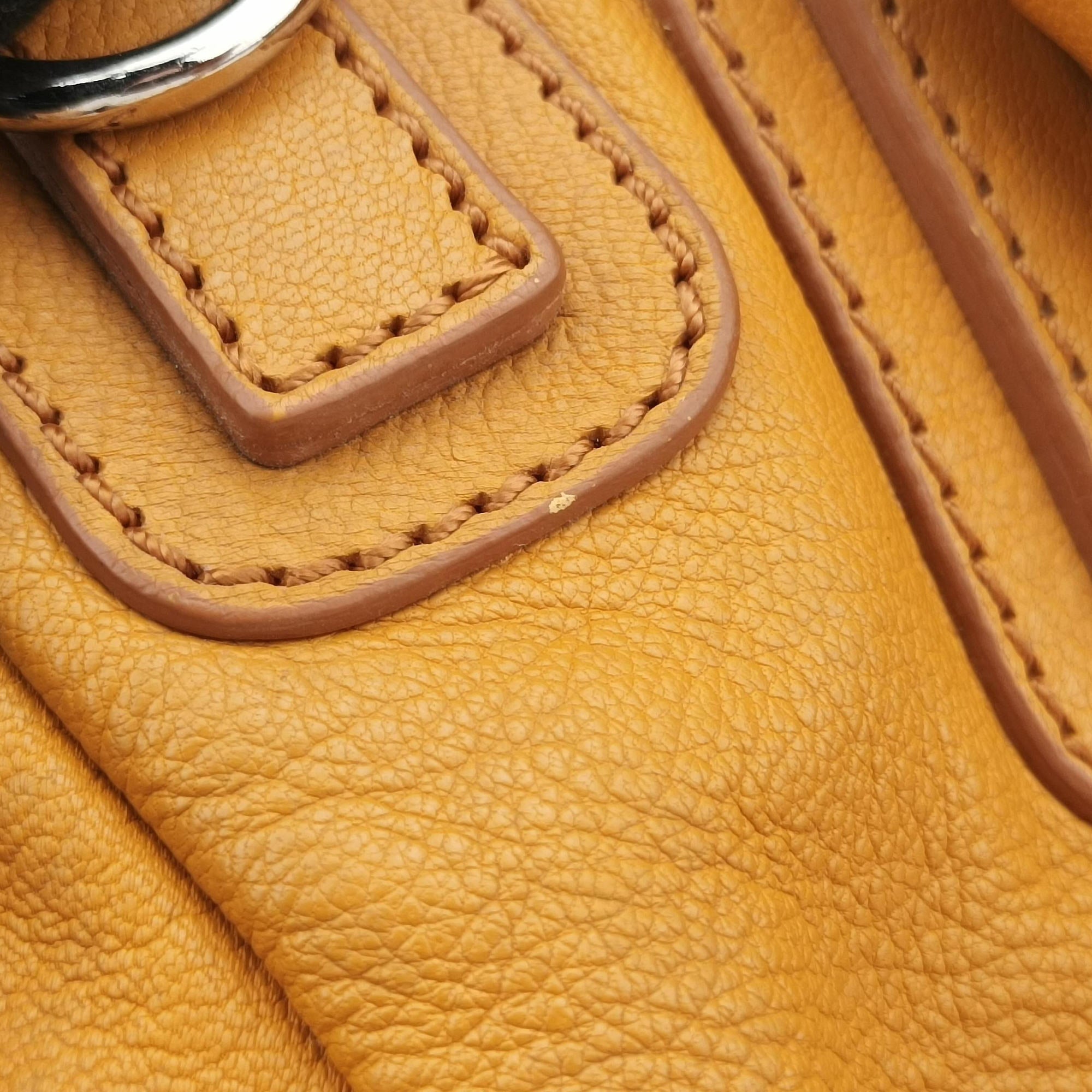 Pandora Yellow leather EF 5 0174パンドラ イエロー レザー EF 5 0174