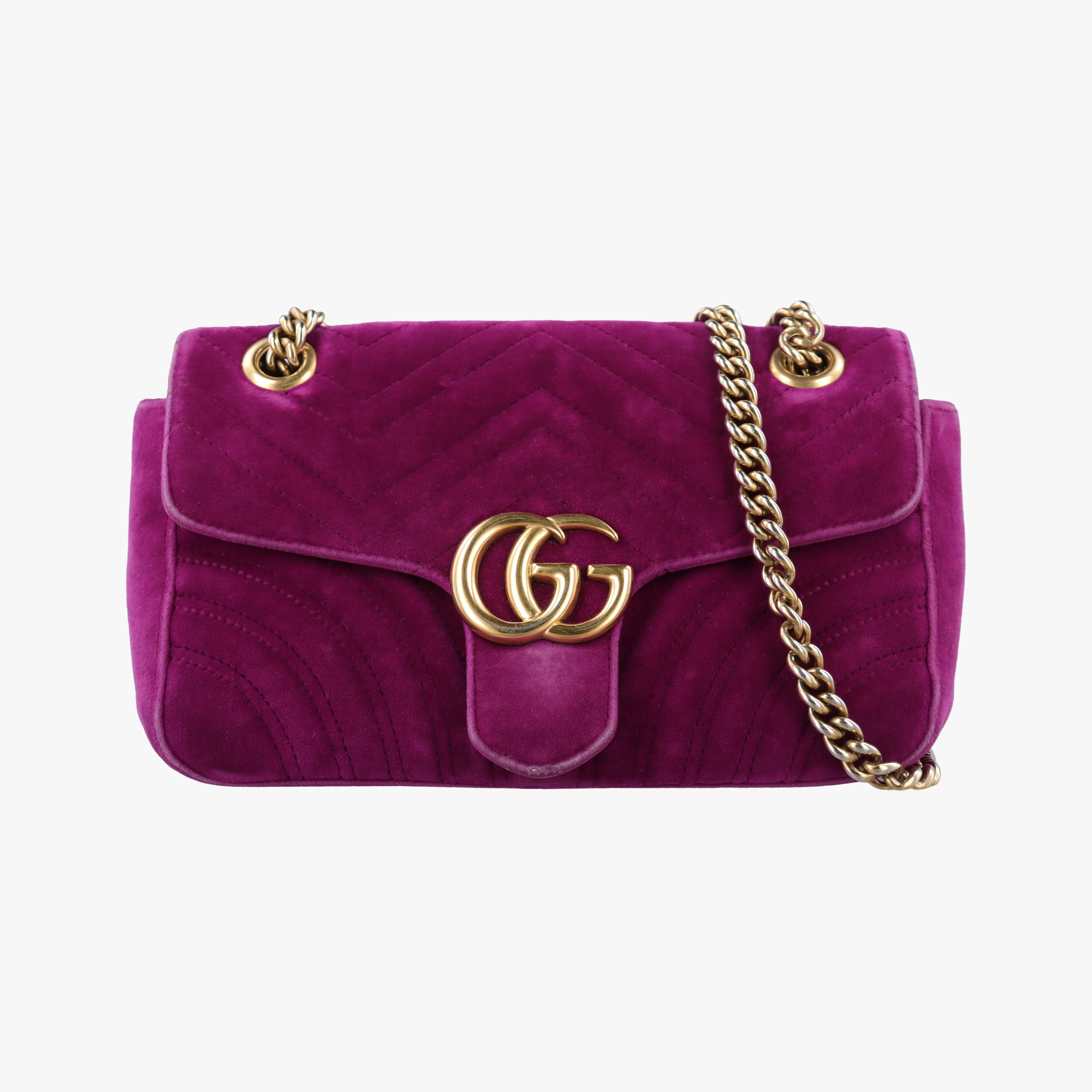 GG Marmont Purple velour 443497 A022347780GGマーモント パープル ベロア 443497 A022347780