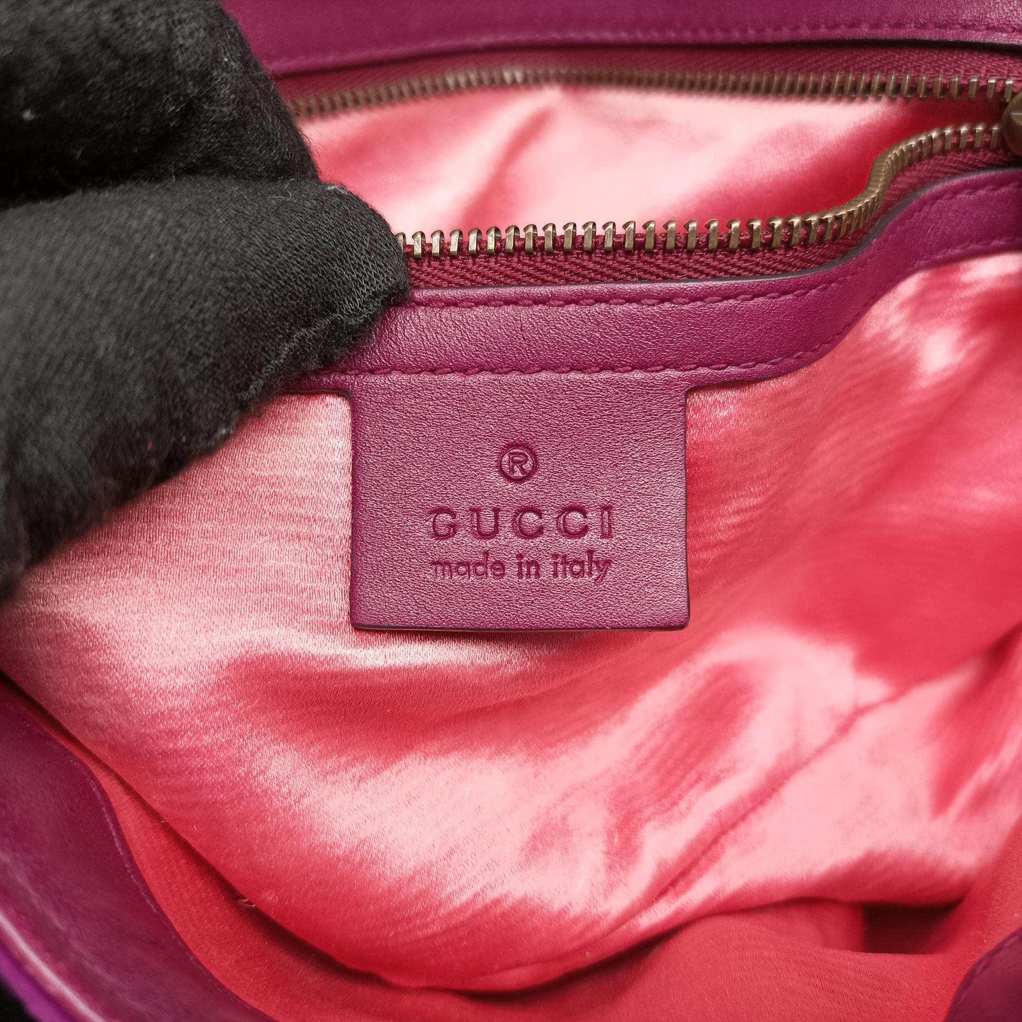 GG Marmont Purple velour 443497 A022347780GGマーモント パープル ベロア 443497 A022347780