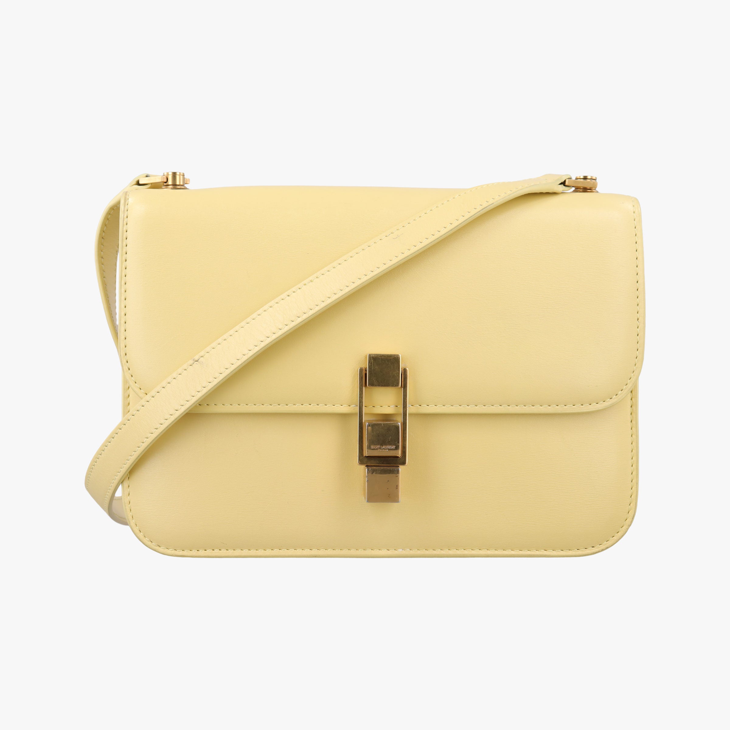 LE Carre TAUPE BOX Yellow Leather GLT633214.0121ル カレ トープボックス イエロー レザー GLT633214.0121
