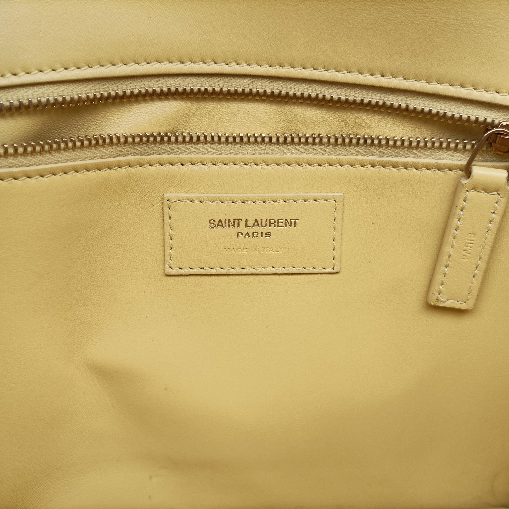 LE Carre TAUPE BOX Yellow Leather GLT633214.0121ル カレ トープボックス イエロー レザー GLT633214.0121