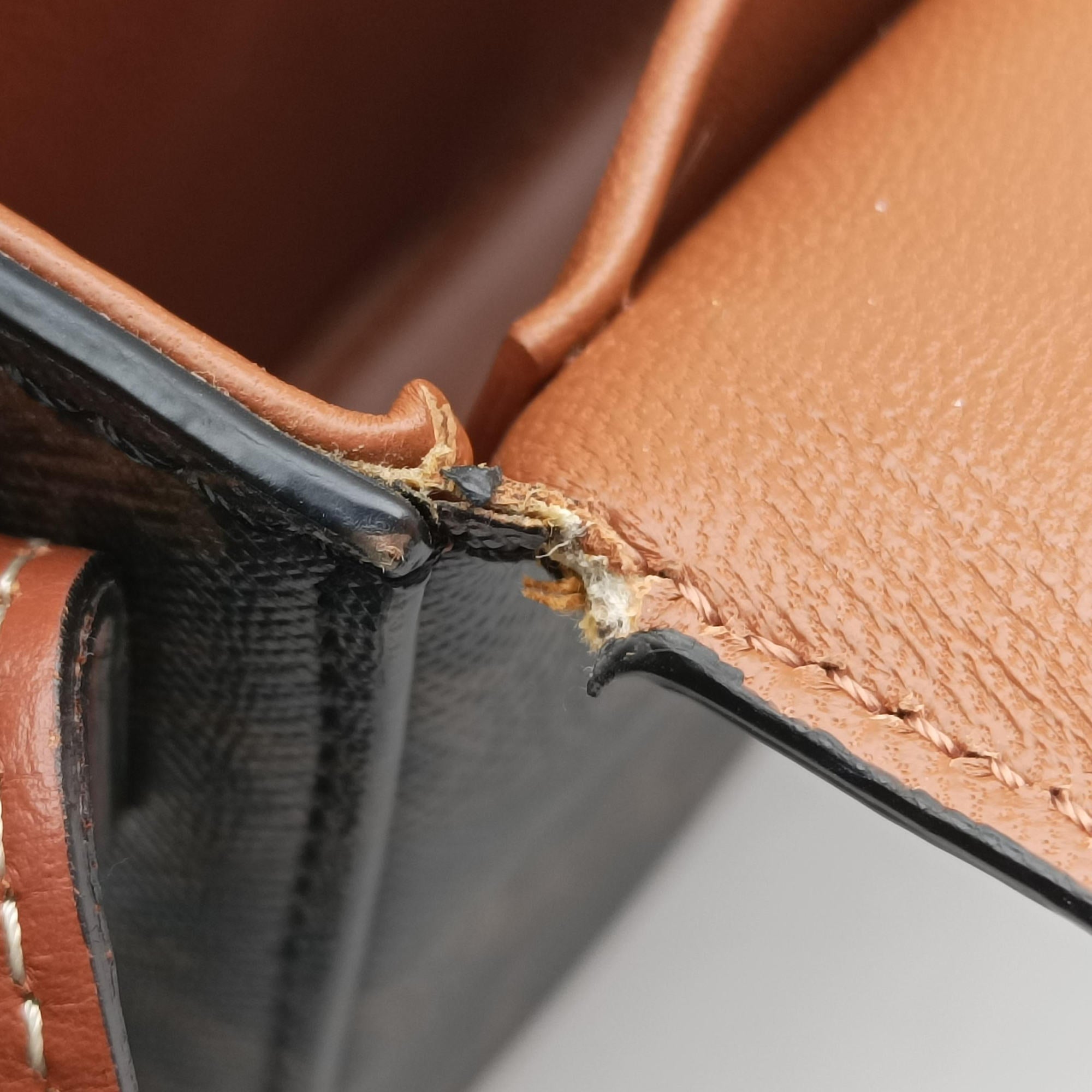 TRIOMPHE Brown PVC coated canvas U-CE-0271トリオンフ ブラウン PVCコーティングキャンバス U-CE-0271