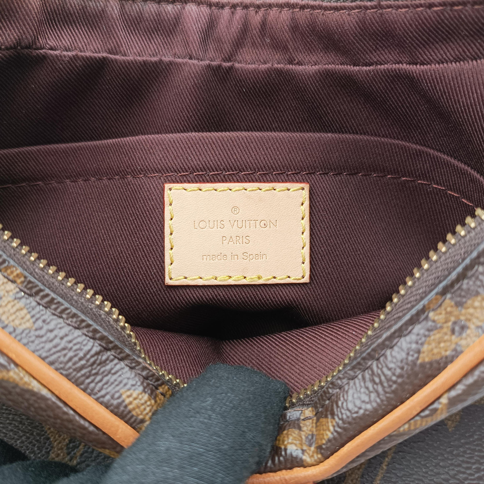 Croissant MM Brown Monogram Canvas M46828 IC Chipクロワッサン MM ブラウン系 モノグラムキャンバス M46828 ICチップ