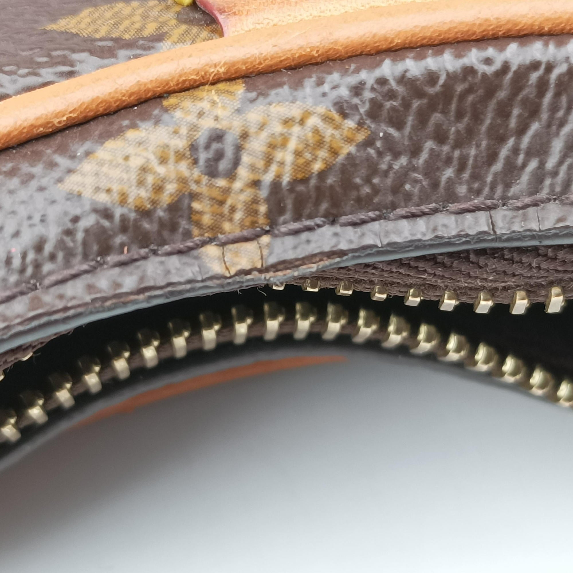 Croissant MM Brown Monogram Canvas M46828 IC Chipクロワッサン MM ブラウン系 モノグラムキャンバス M46828 ICチップ