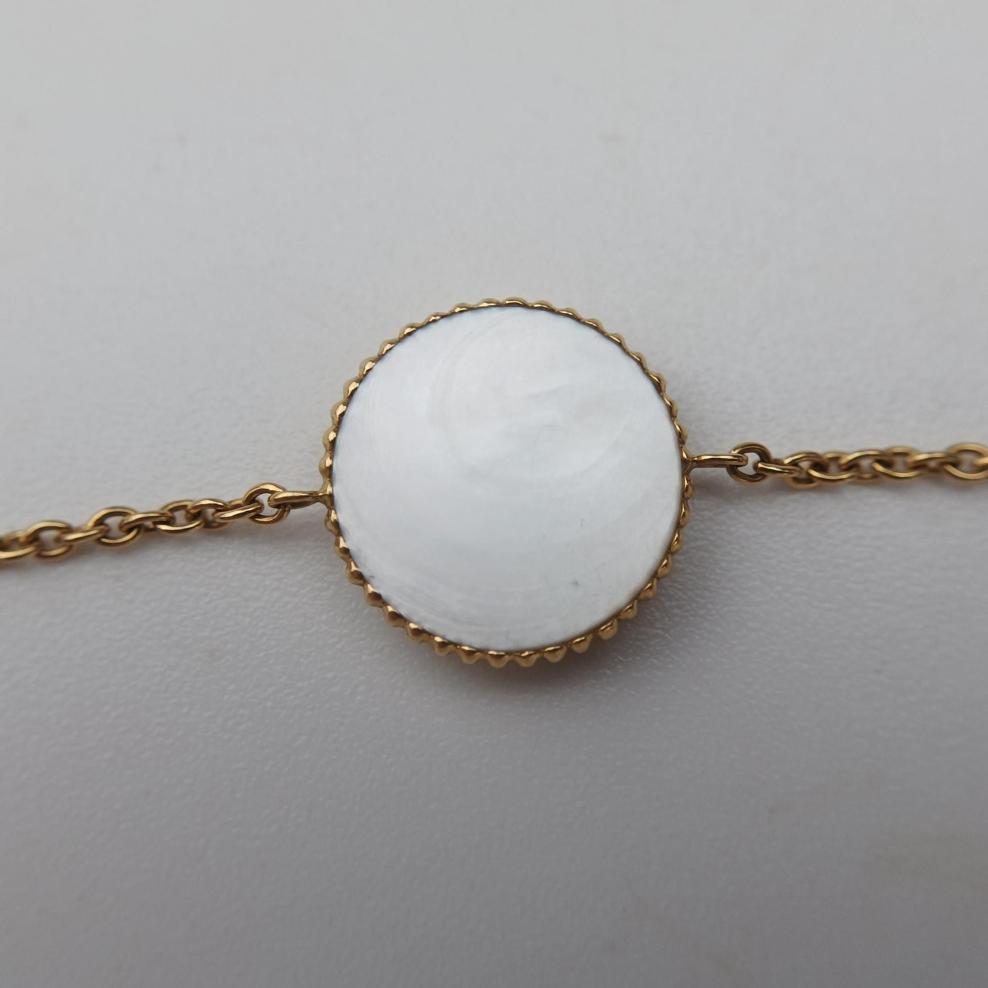 Logo Double C de Cartier White x Rose Gold AU750 094198ロゴドゥーブルC ドゥ カルティエ ホワイト×ローズゴールド AU750 094198