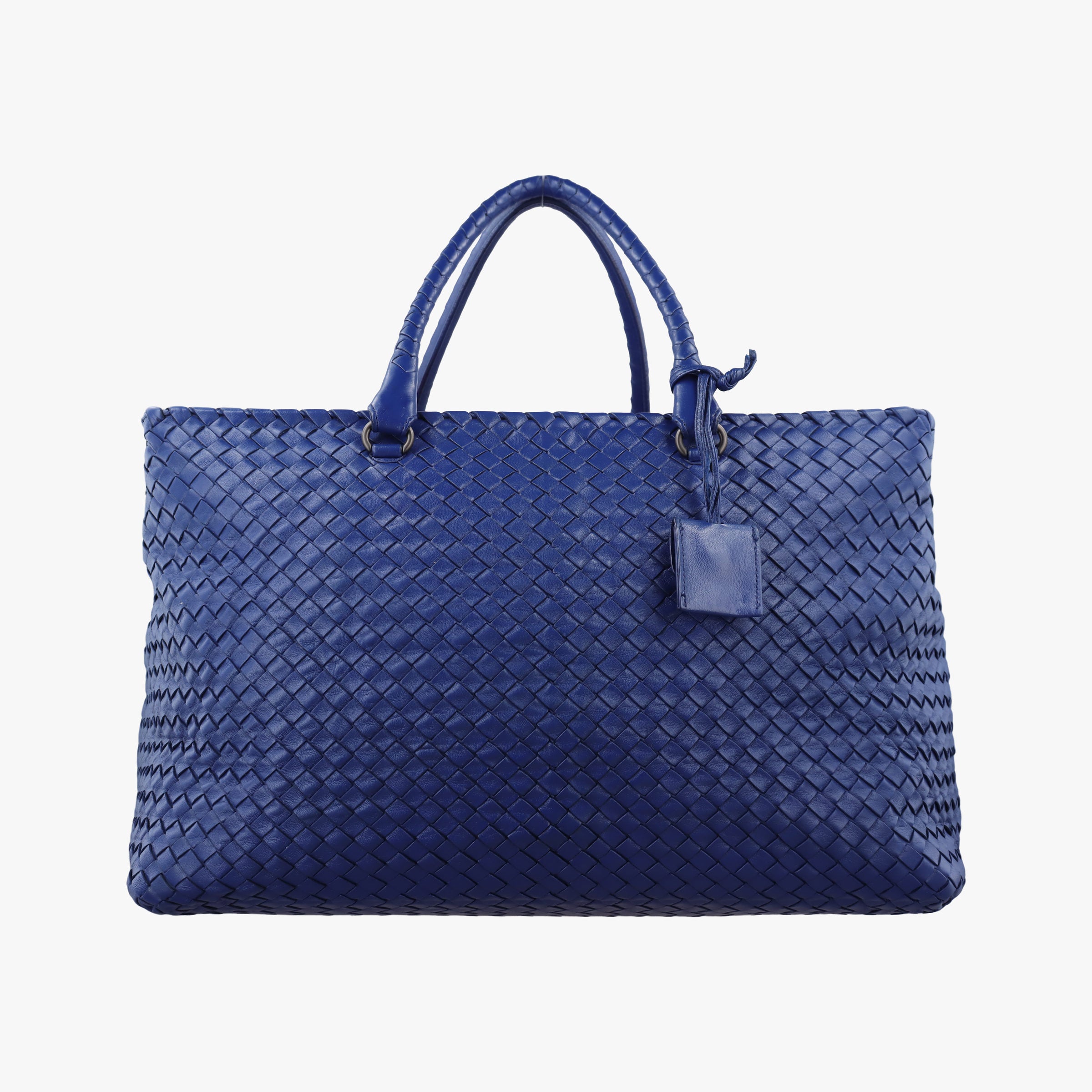 Intrecciato Briefcase Blue lambskin 256347 V0016 4260 EPEV 2011 915 Aイントレチャート ブリーフケース ブルー ラムスキン 256347 V0016 4260 EPEV 2011 915 A