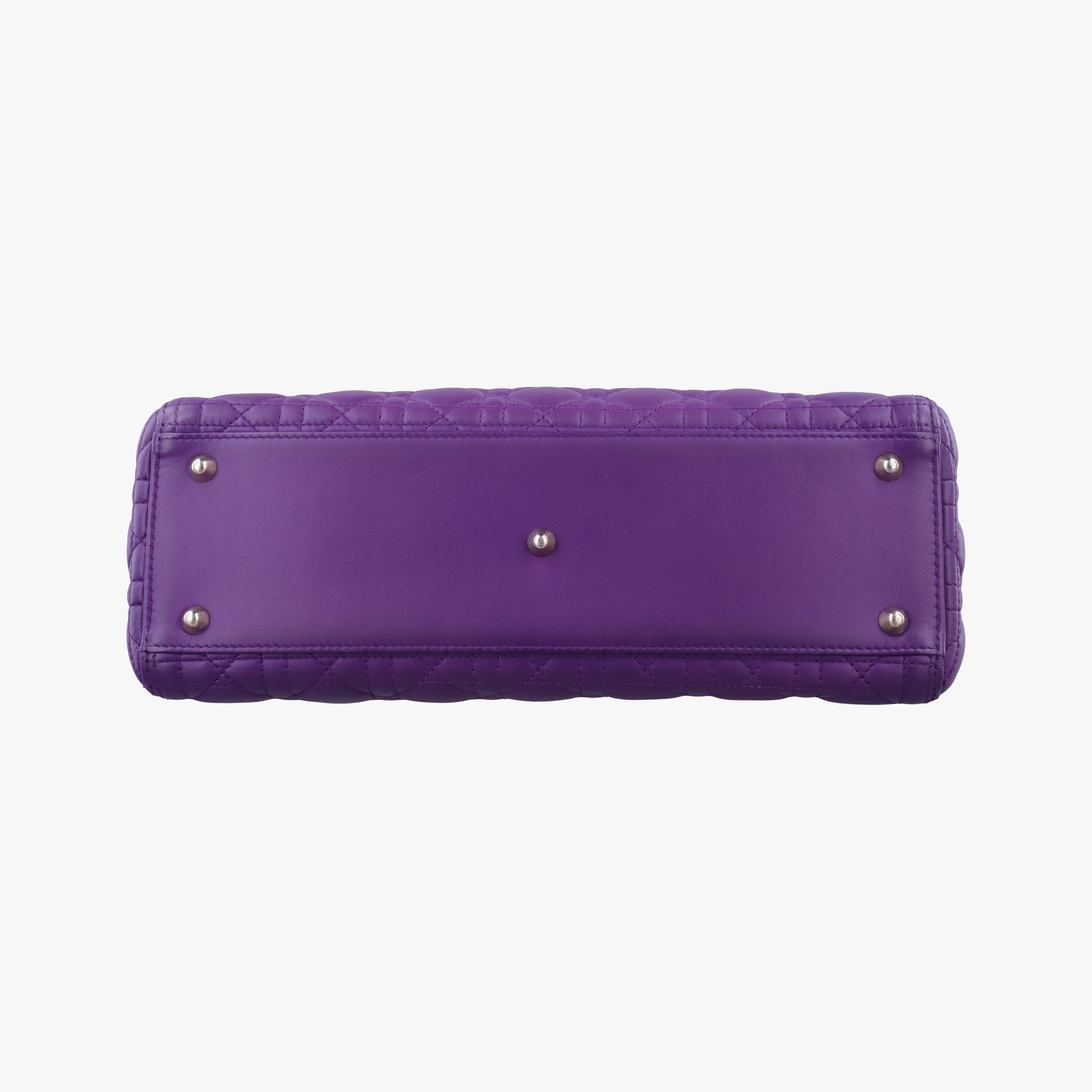 Lady Dior Purple lambskin 15-BO-0172レディディオール パープル ラムスキン 15-BO-0172