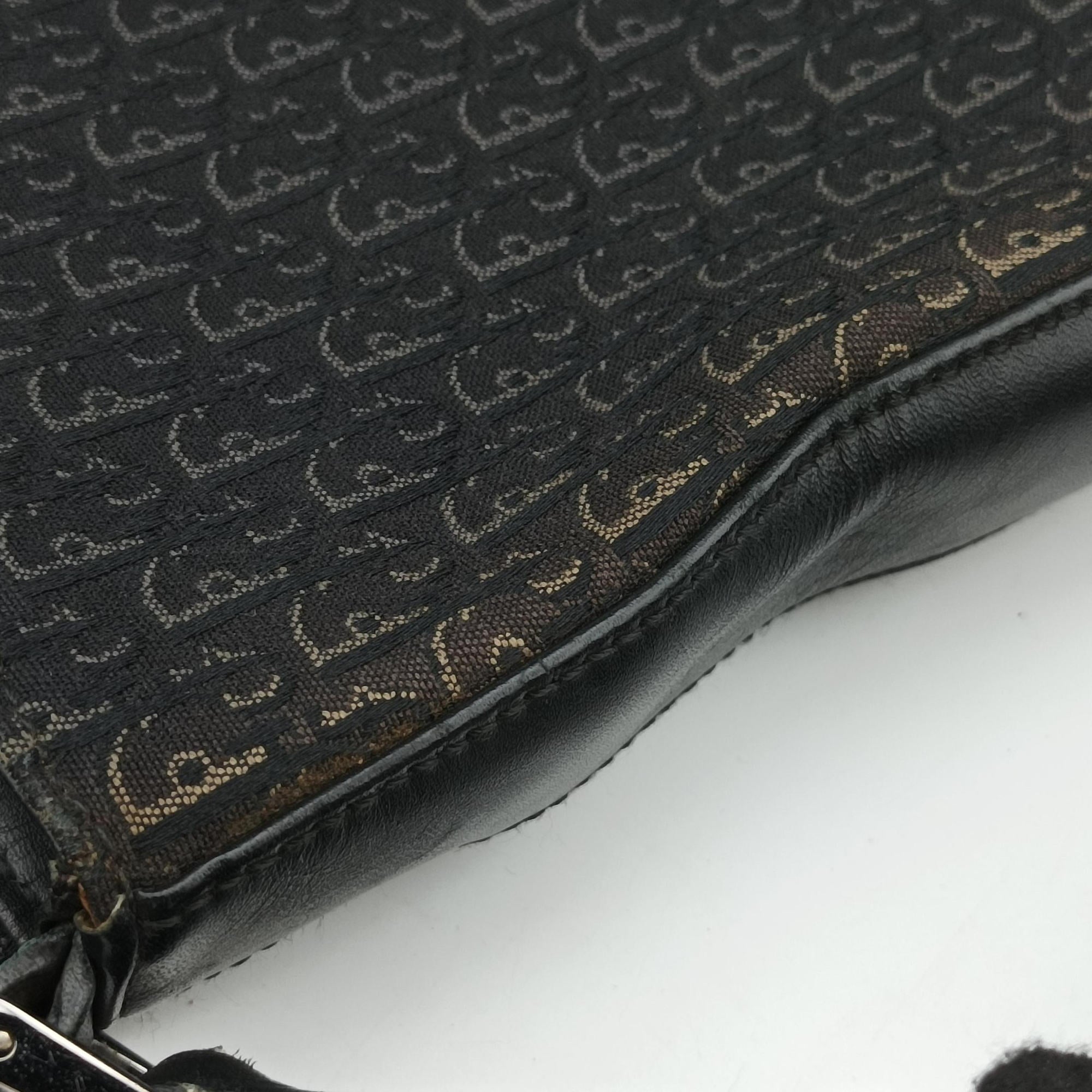 Street Chic Black canvasxleather 19BM-1022ストリートシック ブラック キャンバスxレザー 19BM-1022