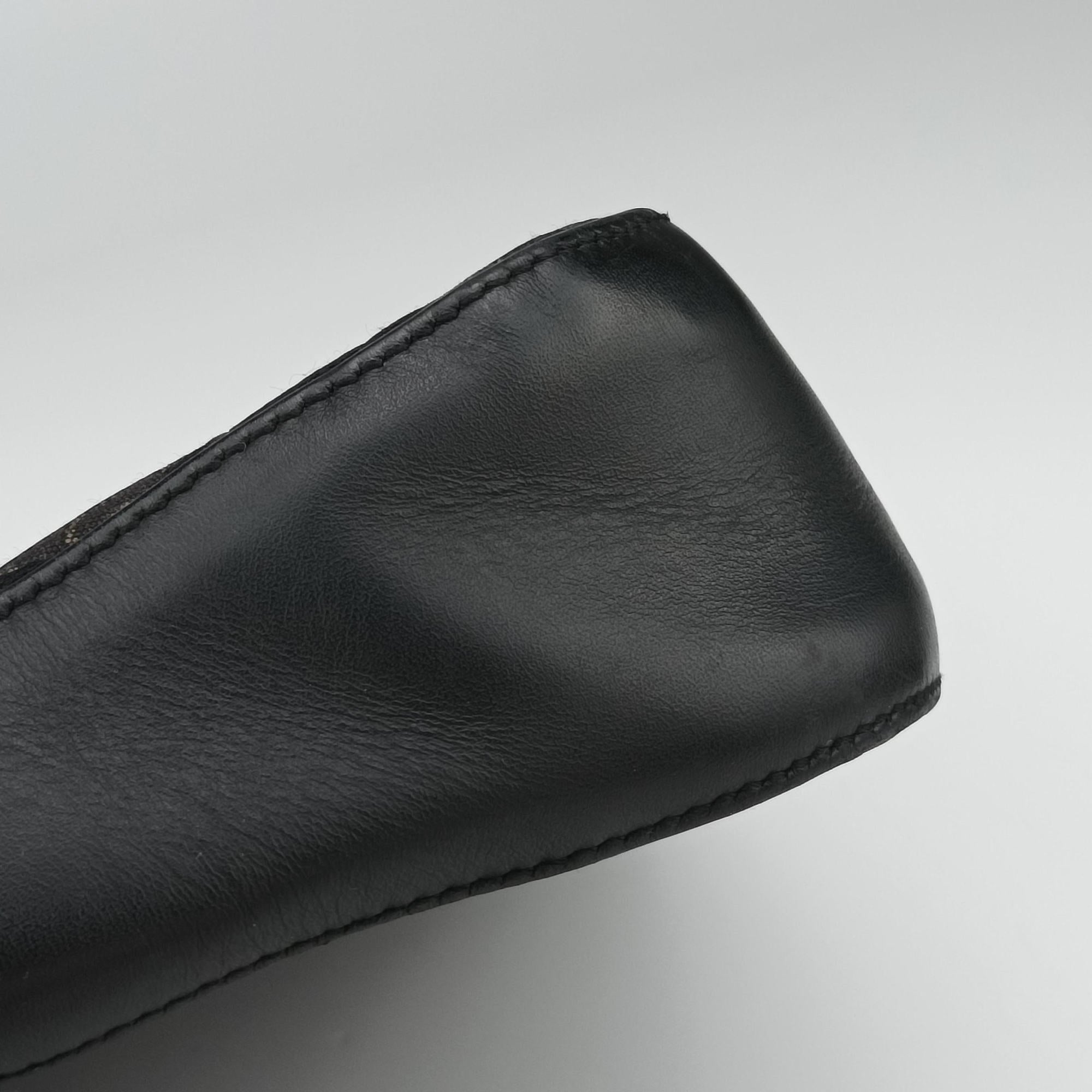 Street Chic Black canvasxleather 19BM-1022ストリートシック ブラック キャンバスxレザー 19BM-1022
