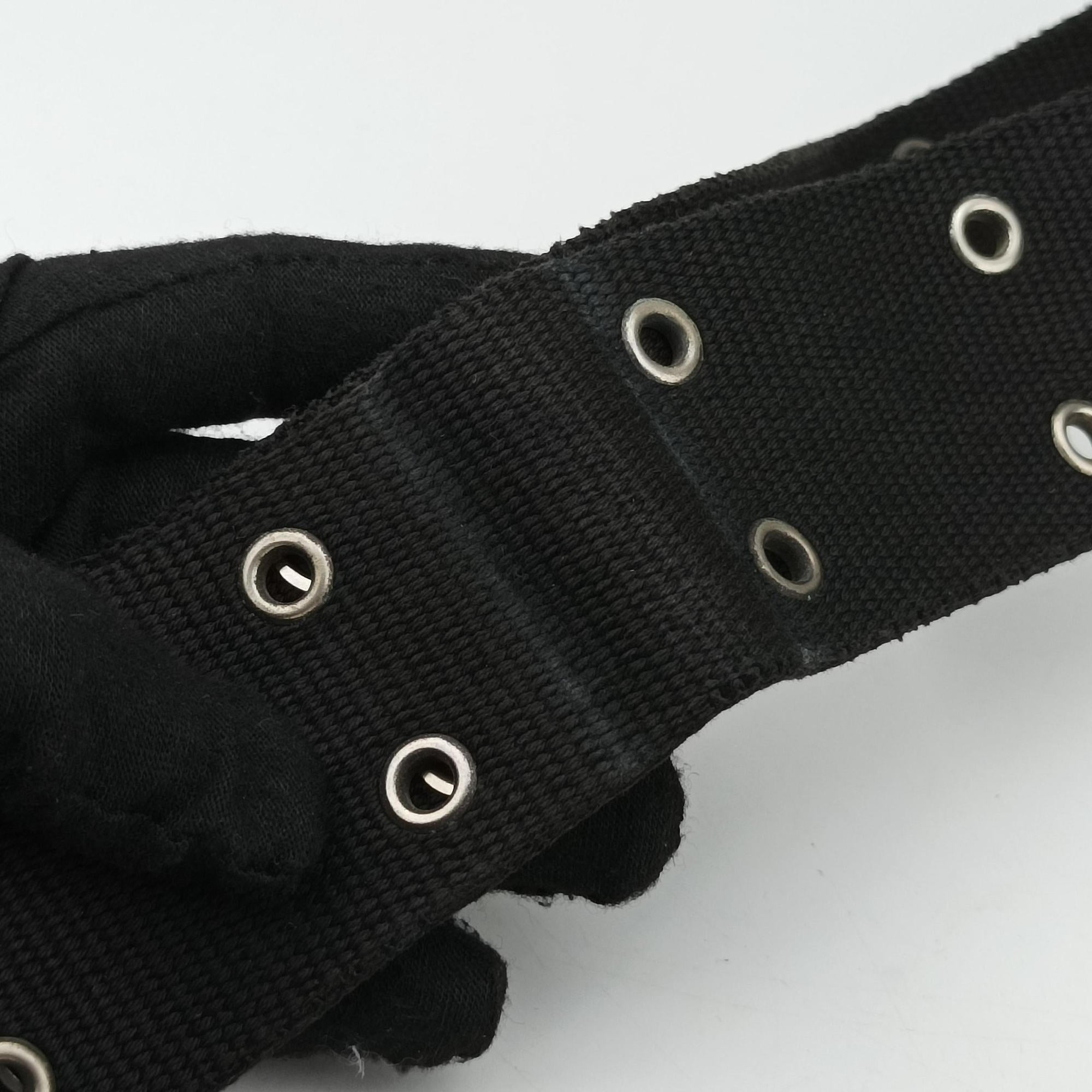 Street Chic Black canvasxleather 19BM-1022ストリートシック ブラック キャンバスxレザー 19BM-1022