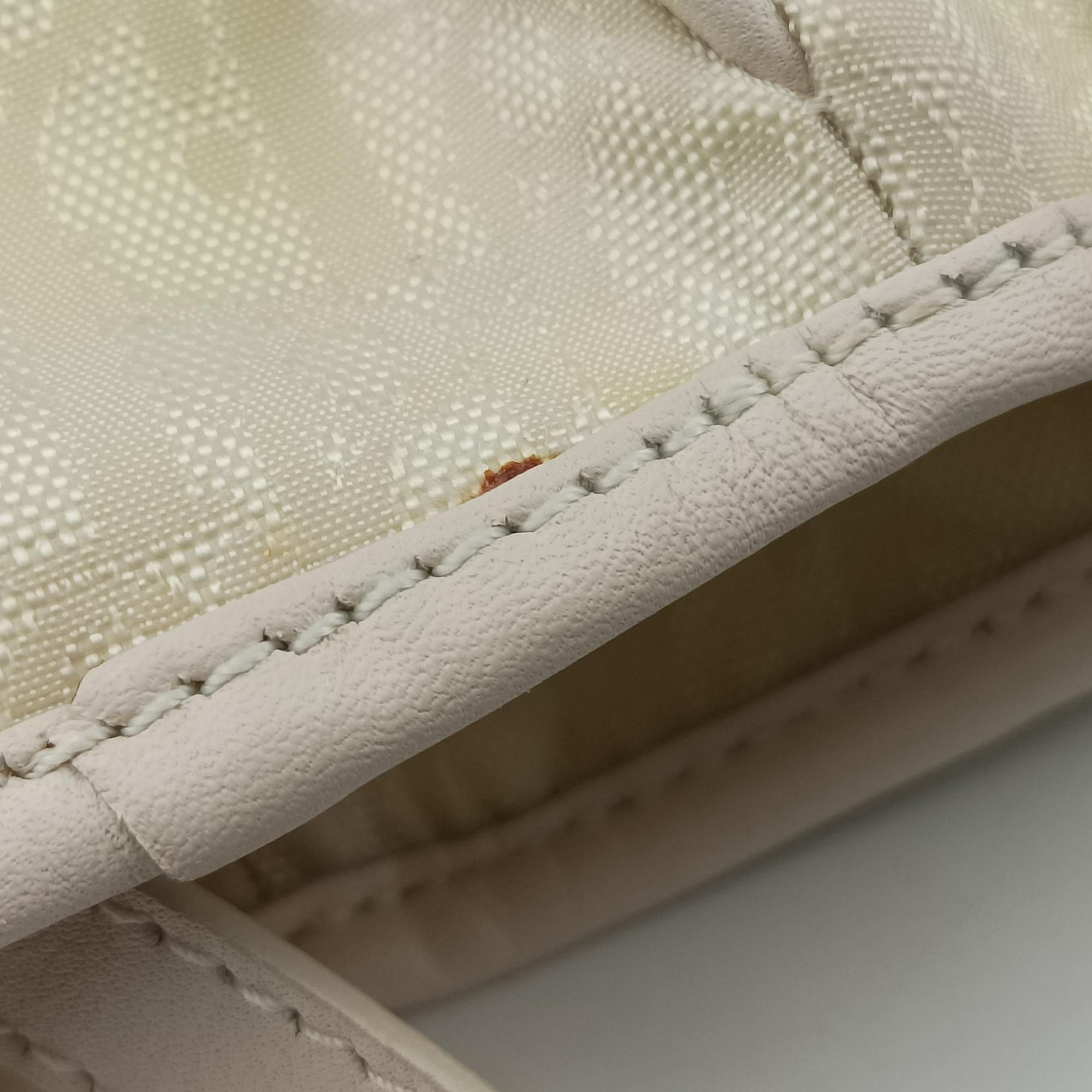 Lovely Beige Canvas × Leather 03-BO-0077ラブリー ベージュ キャンバス × レザー 03-BO-0077