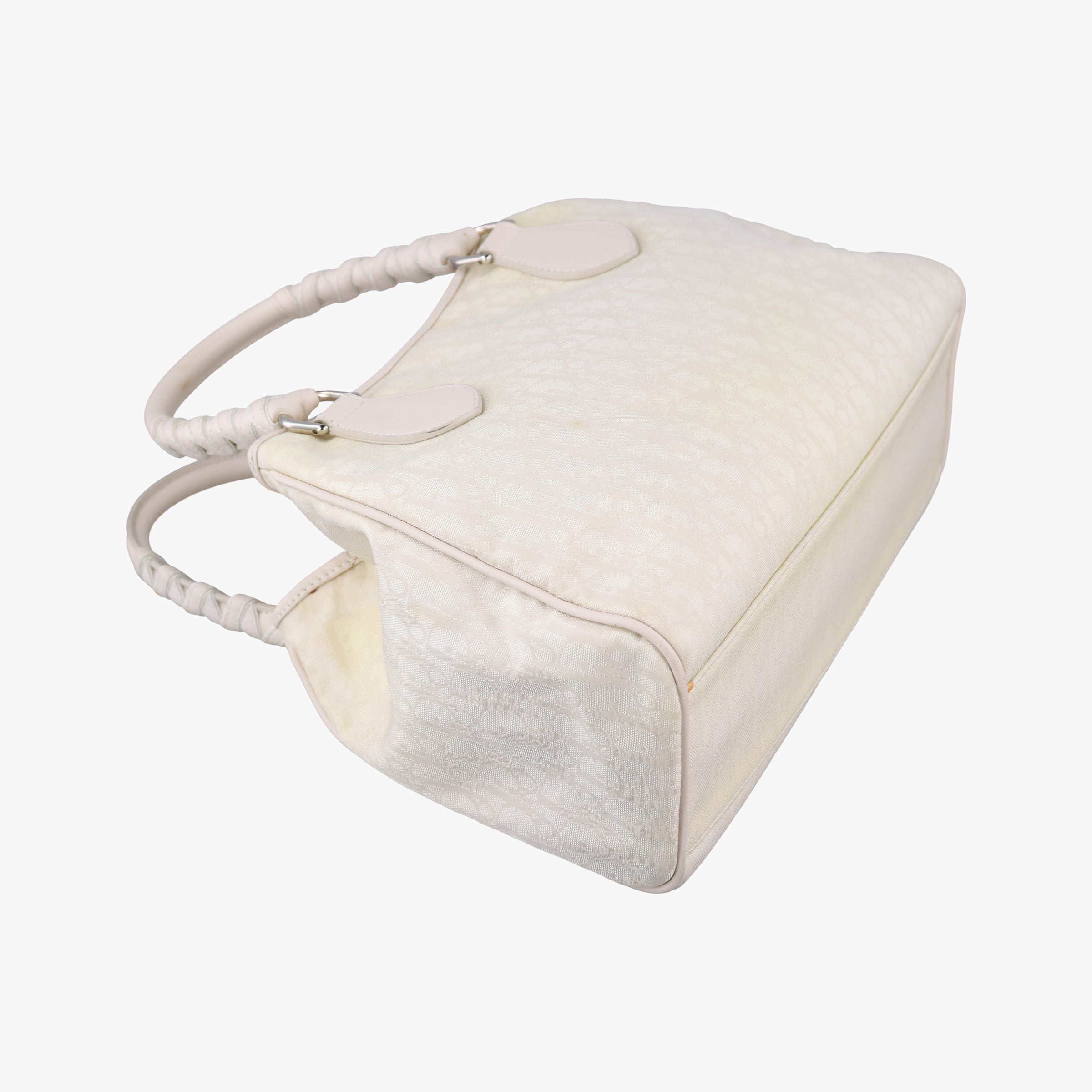Lovely Beige Canvas × Leather 03-BO-0077ラブリー ベージュ キャンバス × レザー 03-BO-0077
