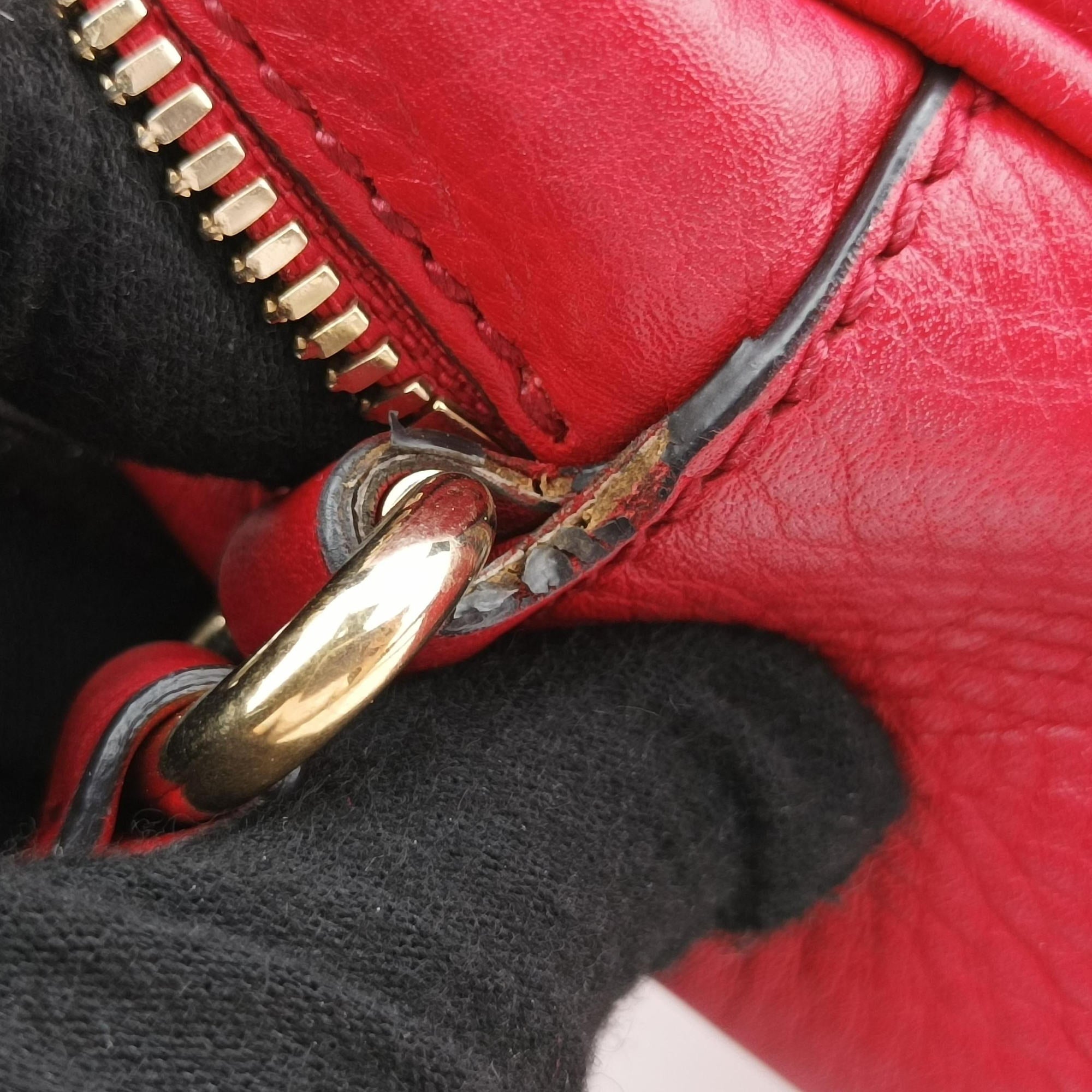 Soho Red Leather 308364 D017152082ソーホー レッド レザー 308364 D017152082