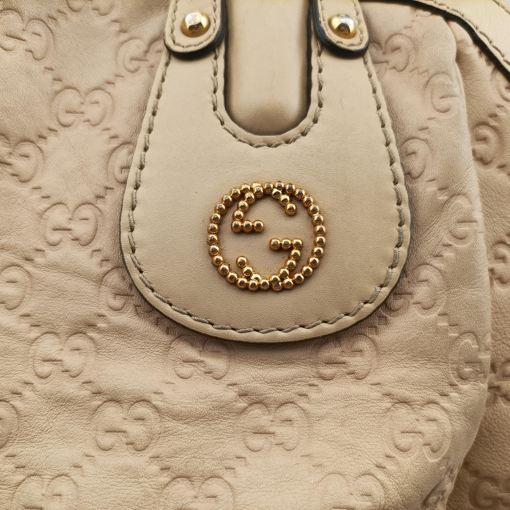 Scarlett Beige Leather 282299 F011117359スカーレット ベージュ レザー 282299 F011117359