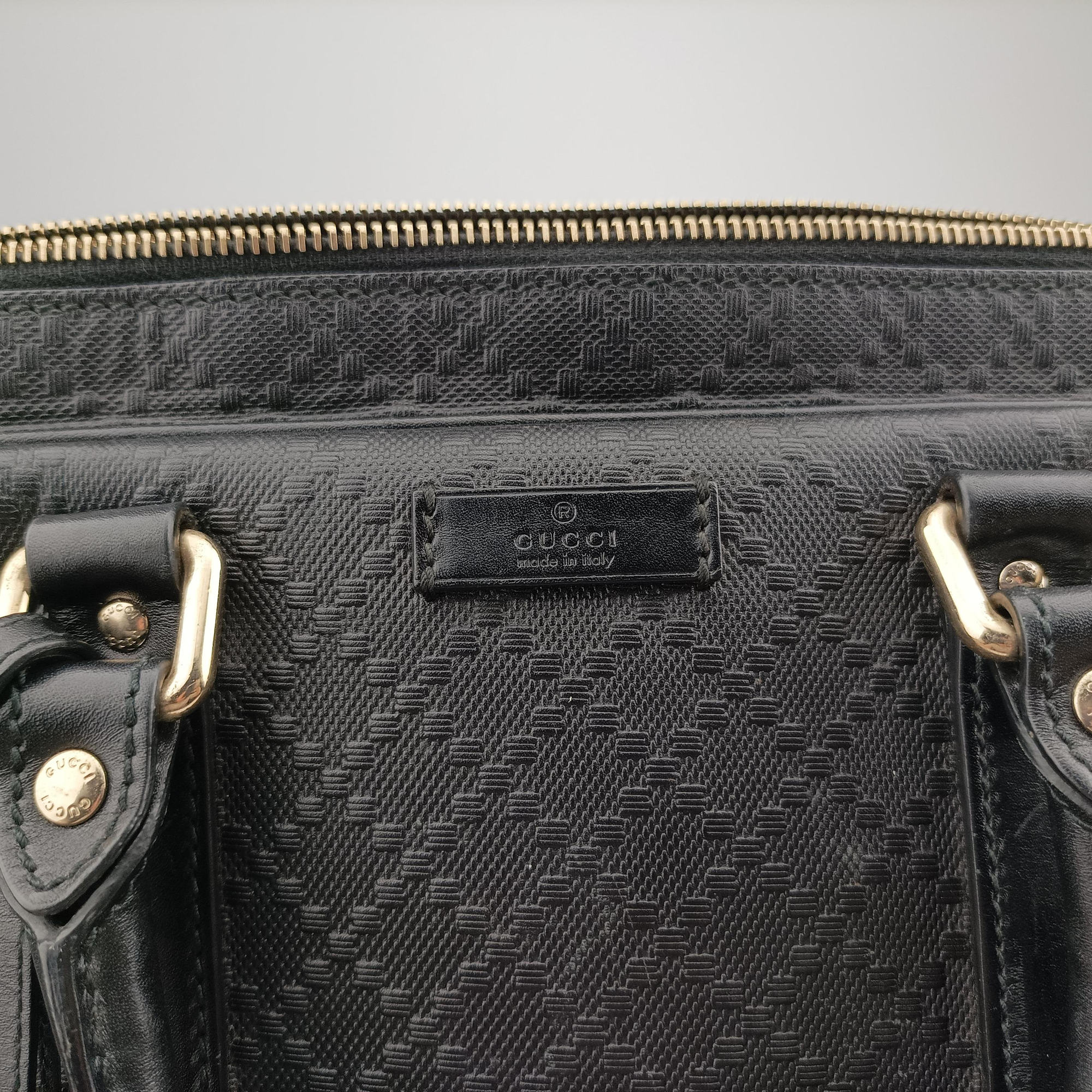 Diamante Black Leather 208463 F017287510ディアマンテ ブラック レザー 208463 F017287510