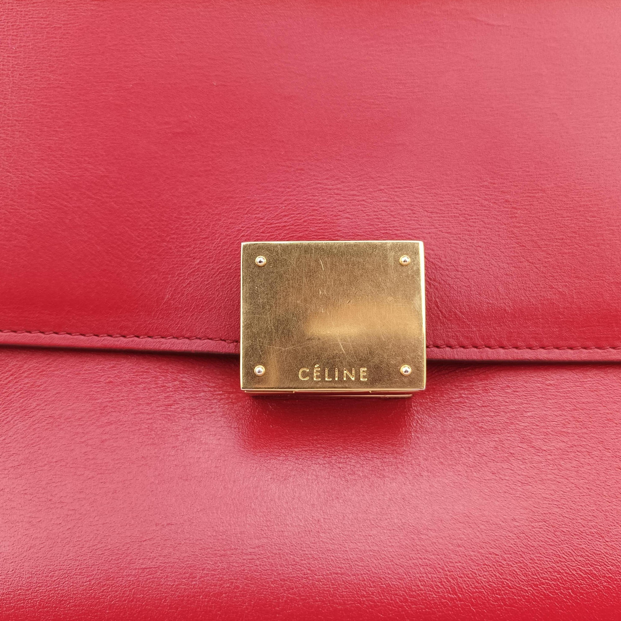 Trapeze Red Leather S-CU-1103トラペーズ レッド レザー S-CU-1103