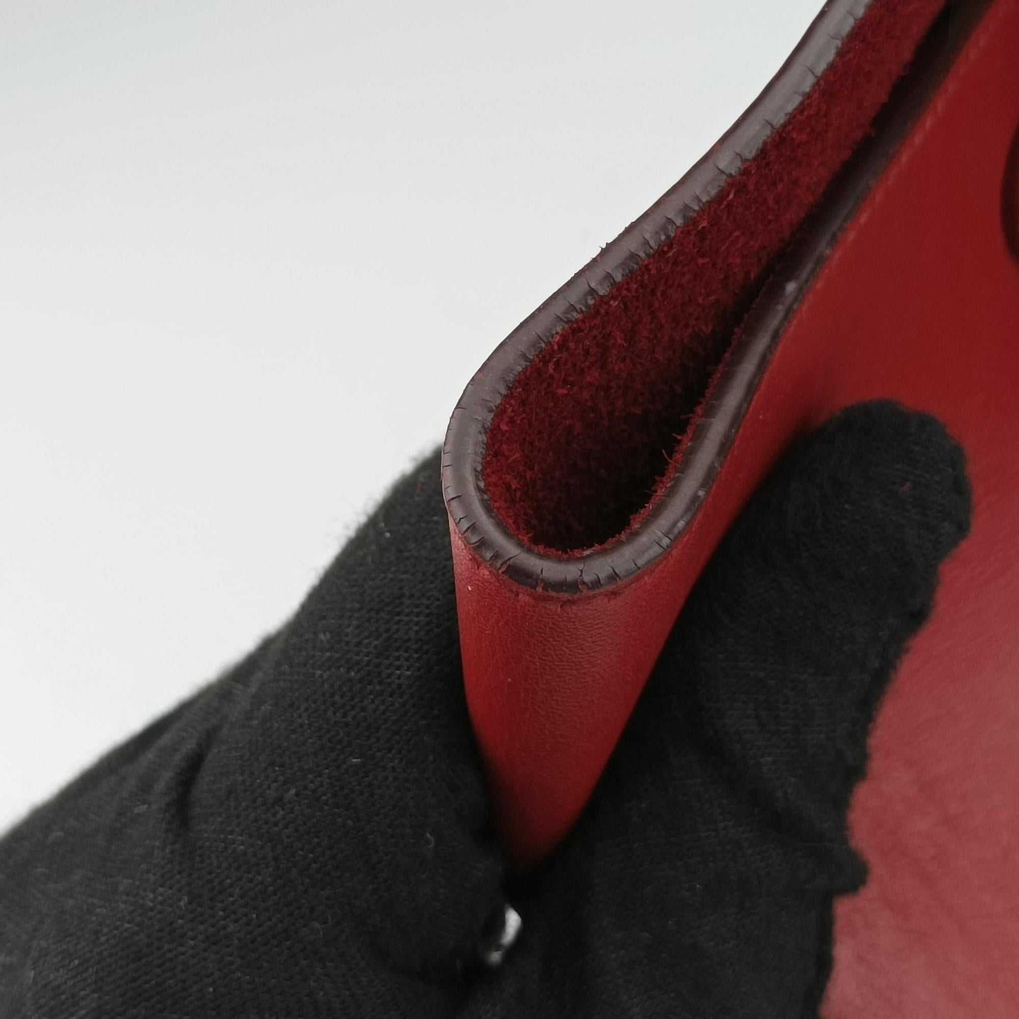 Trapeze Red Leather S-CU-1103トラペーズ レッド レザー S-CU-1103