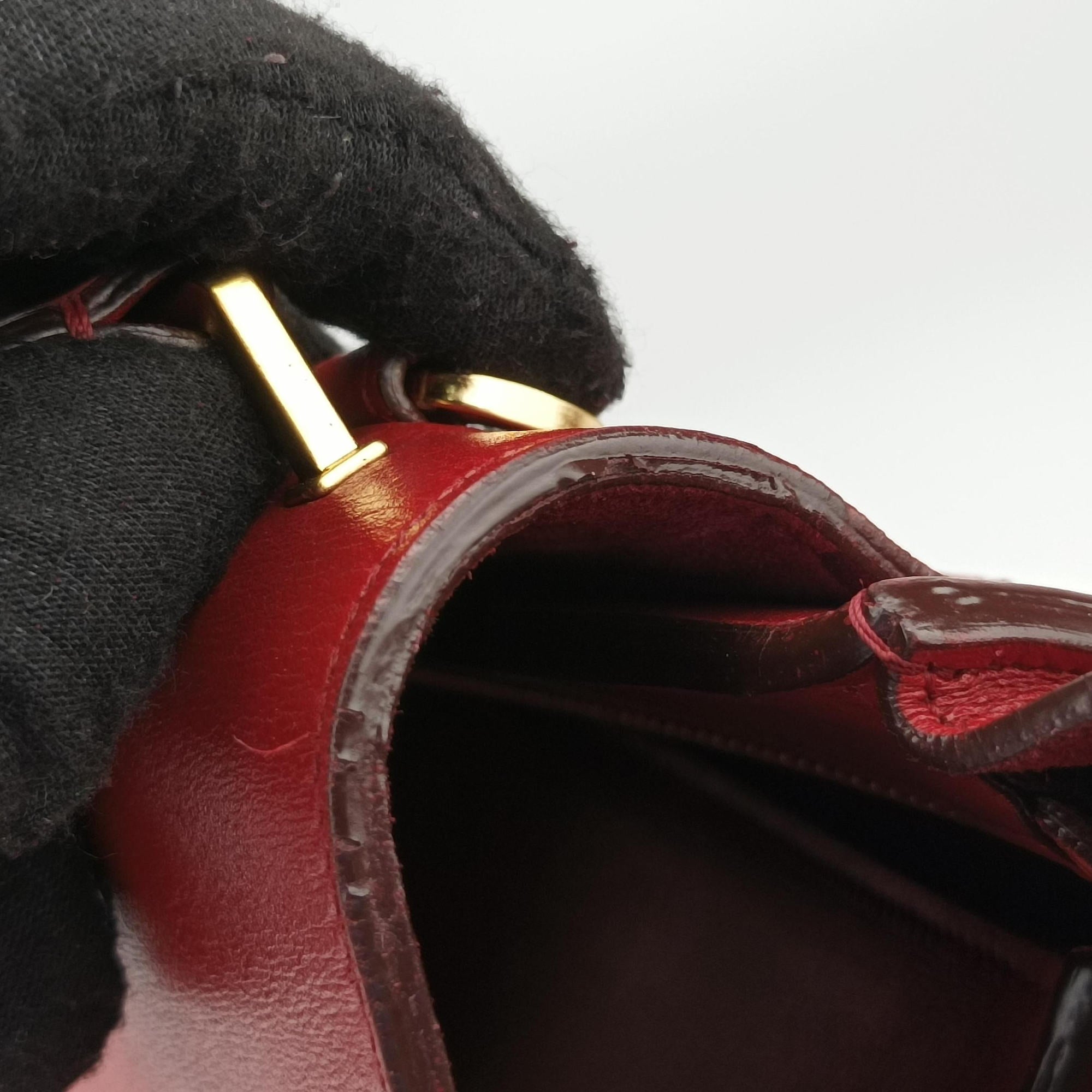 Trapeze Red Leather S-CU-1103トラペーズ レッド レザー S-CU-1103