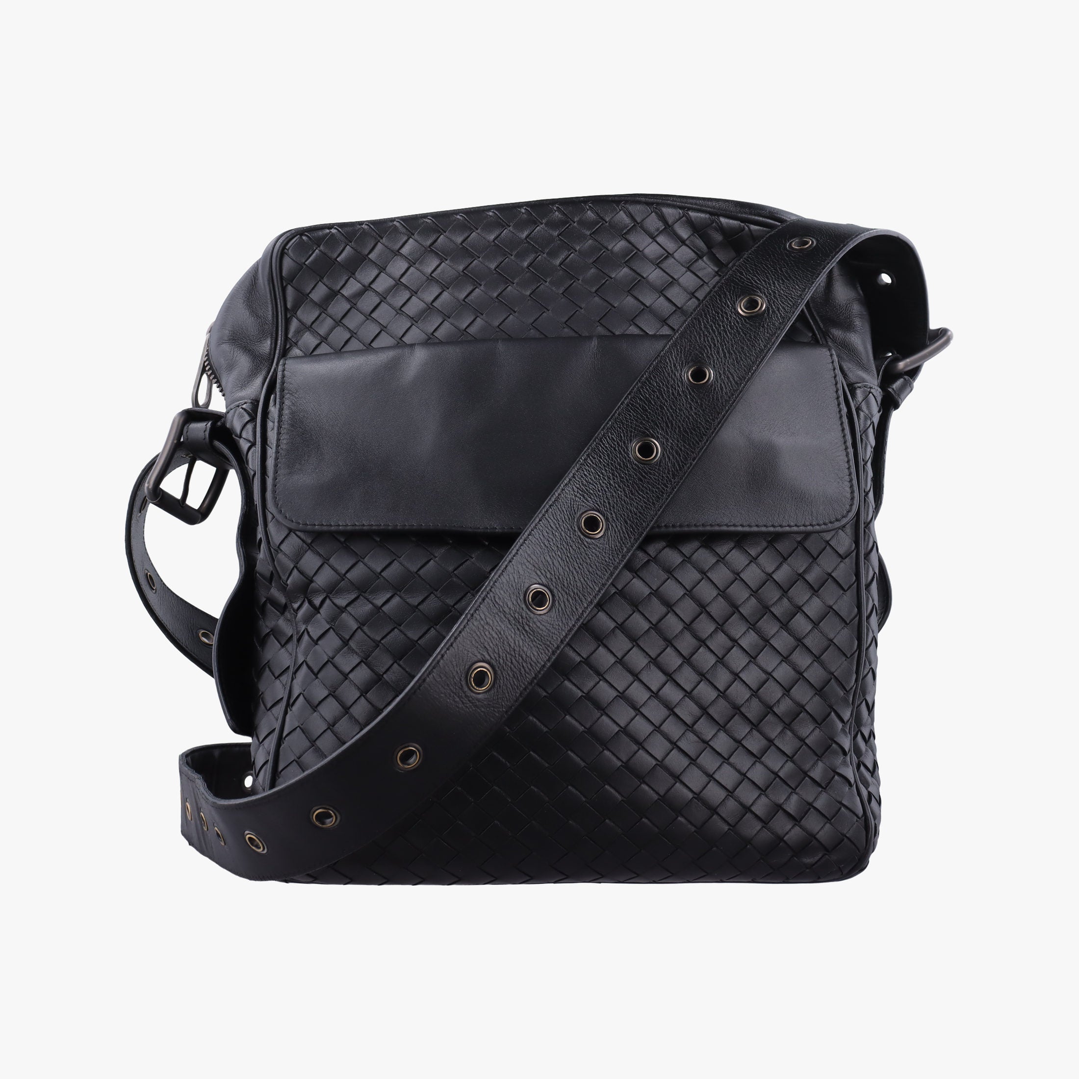 Intrecciato Black lambskin 180215 V4651 1000 EPEV 2010 6713 Aイントレチャート ブラック ラムスキン 180215 V4651 1000 EPEV 2010 6713 A