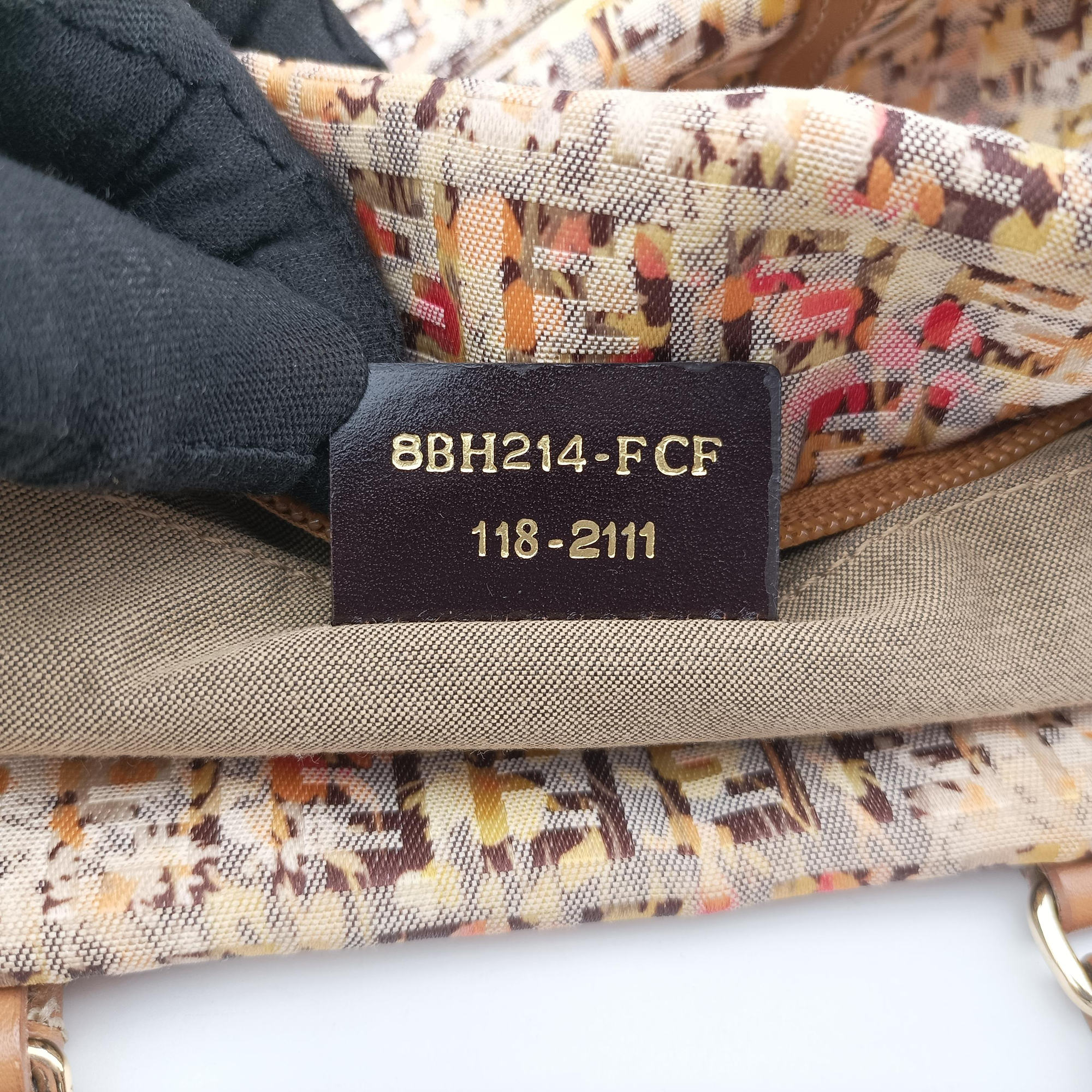 Zucchino Brown×Multicolour canvas 8BH214 8BH214-FCF 118-2111ズッキーノ柄 ブラウン×マルチカラー キャンバス 8BH214 8BH214-FCF 118-2111