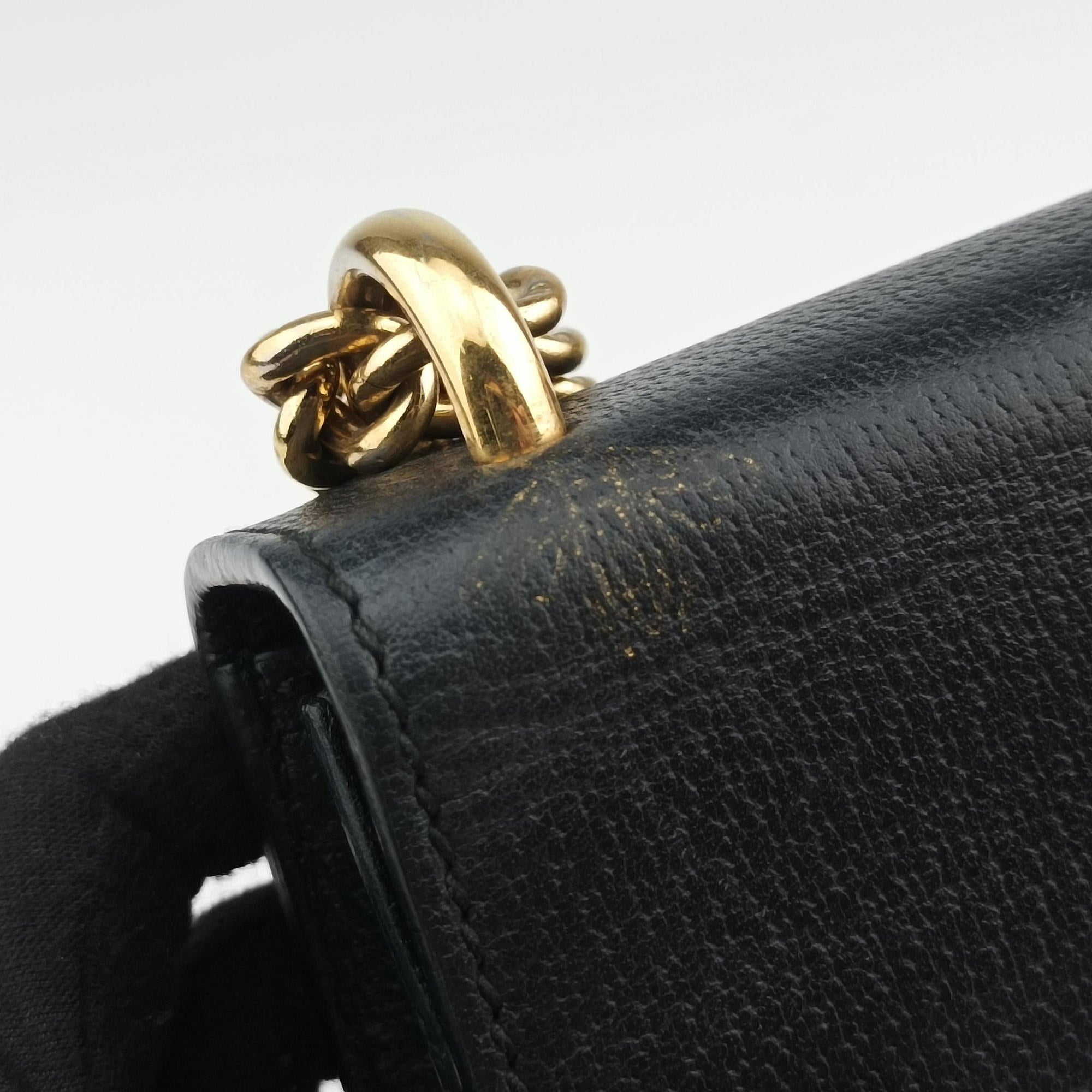 Padlock Black Leather 432182 E027666986パドロック ブラック レザー 432182 E027666986