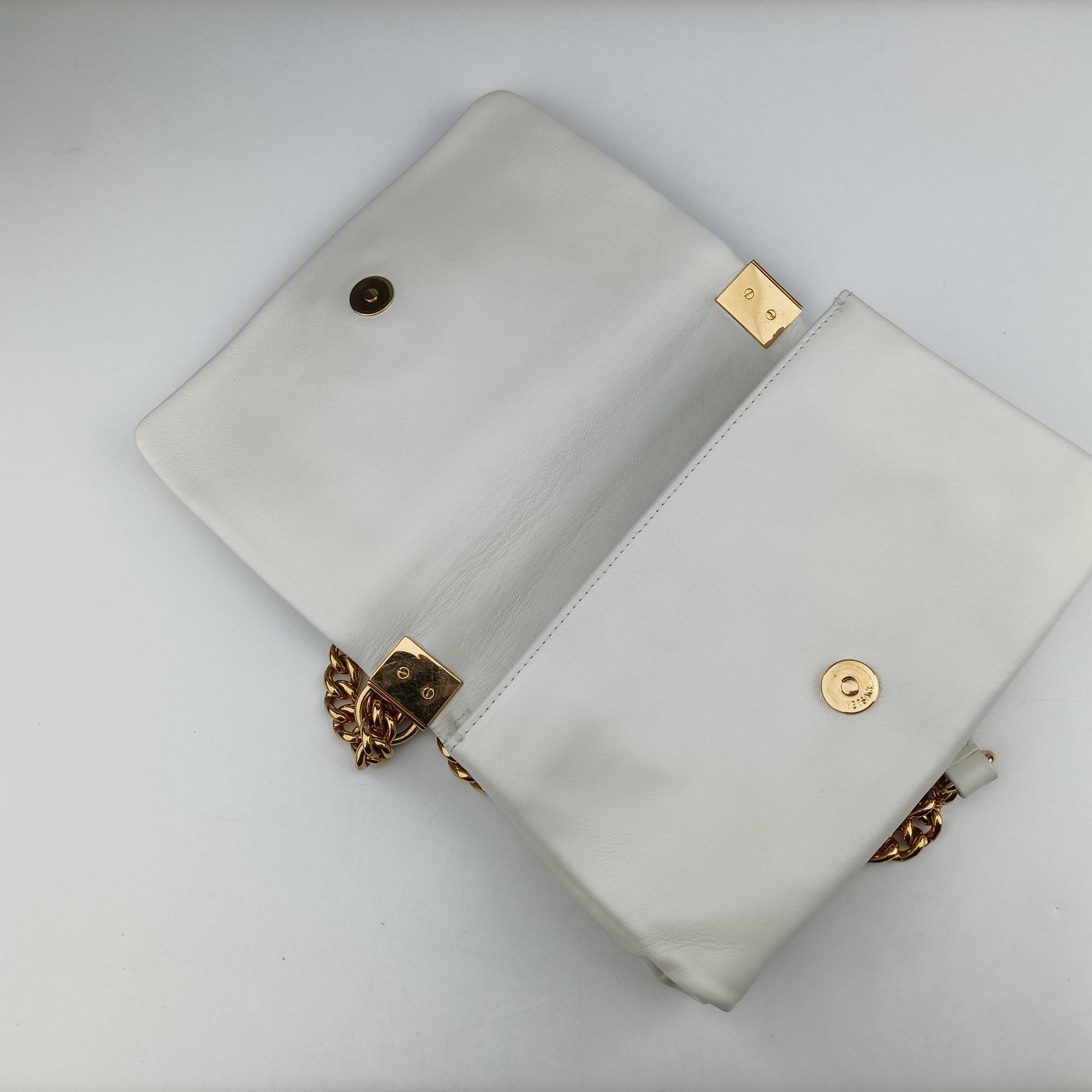 Palazzo Medusa White leather CLG 837554526320パラッツォ メドゥーサ ホワイト レザー CLG 837554526320