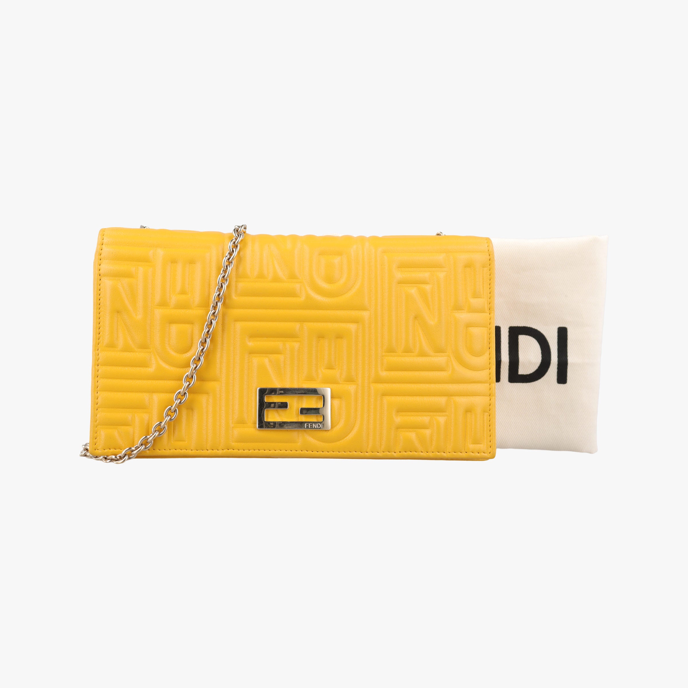 Embossed Logo Yellow lambskin 3M9219 2289-8BM0219-YMY-088エンボス ロゴ イエロー ラムスキン 3M9219 2289-8BM0219-YMY-088