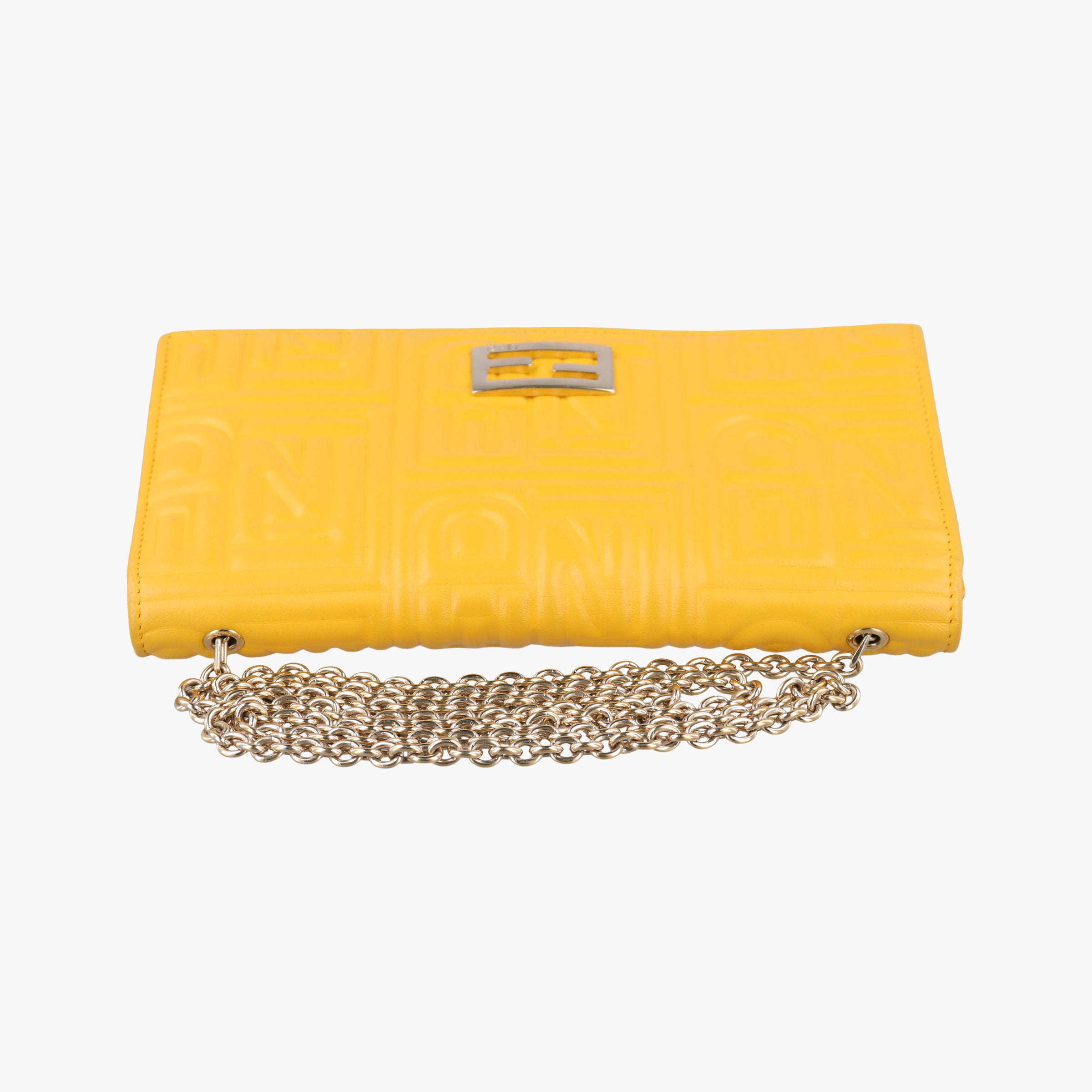 Embossed Logo Yellow lambskin 3M9219 2289-8BM0219-YMY-088エンボス ロゴ イエロー ラムスキン 3M9219 2289-8BM0219-YMY-088