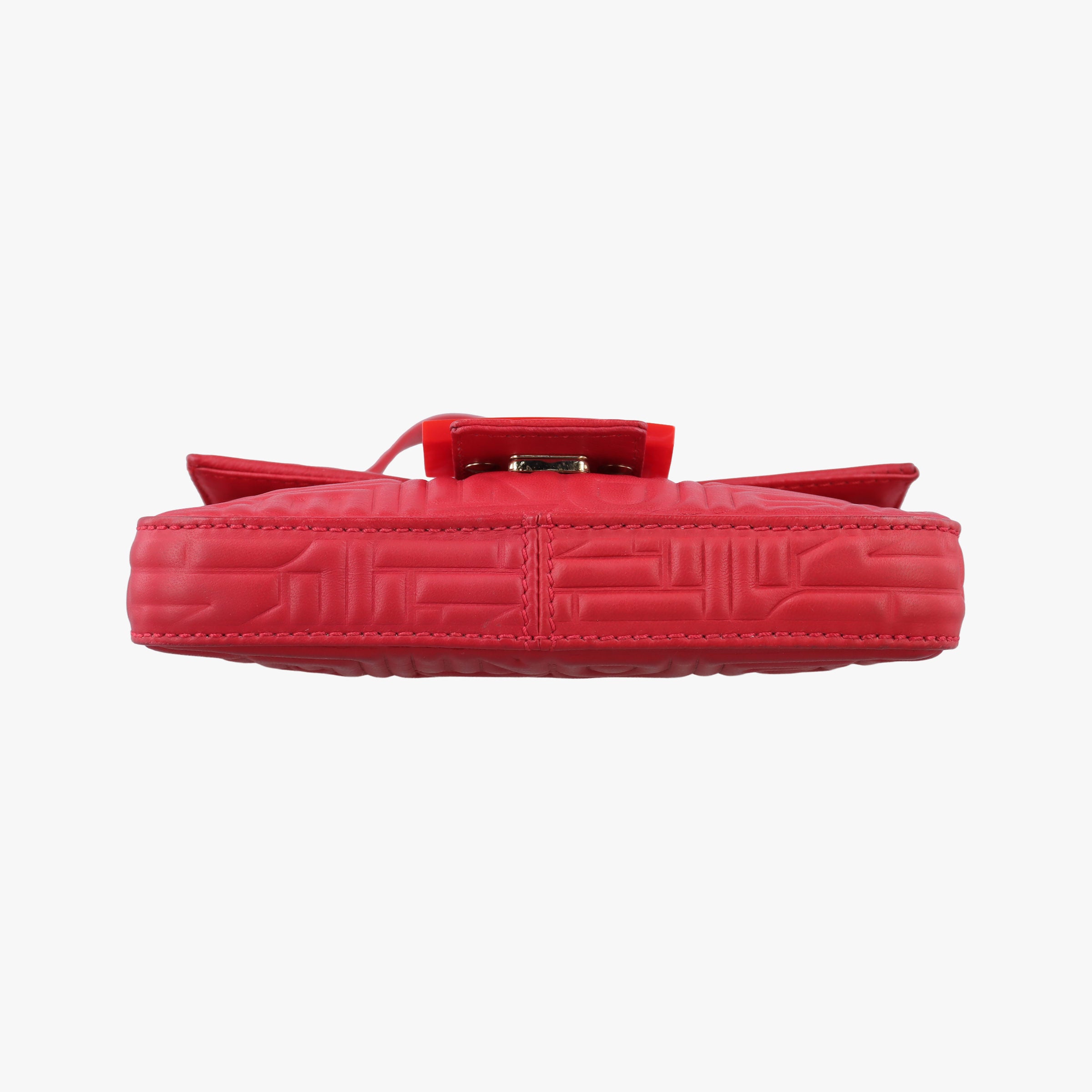 BAGUETTE Red Leather 8BK060 2415-8BK060-YME-088マンマバケット レッド レザー 8BK060 2415-8BK060-YME-088