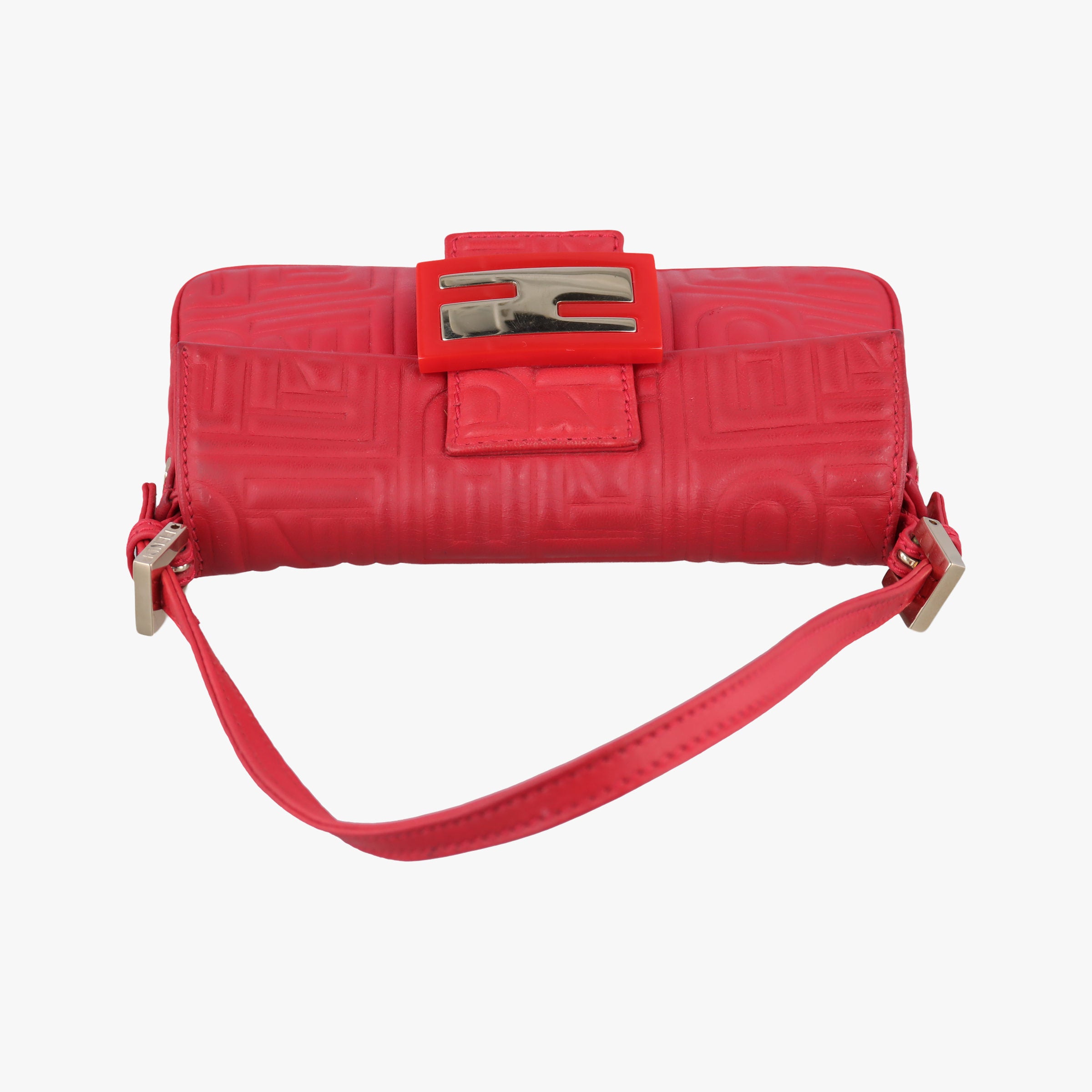 BAGUETTE Red Leather 8BK060 2415-8BK060-YME-088マンマバケット レッド レザー 8BK060 2415-8BK060-YME-088